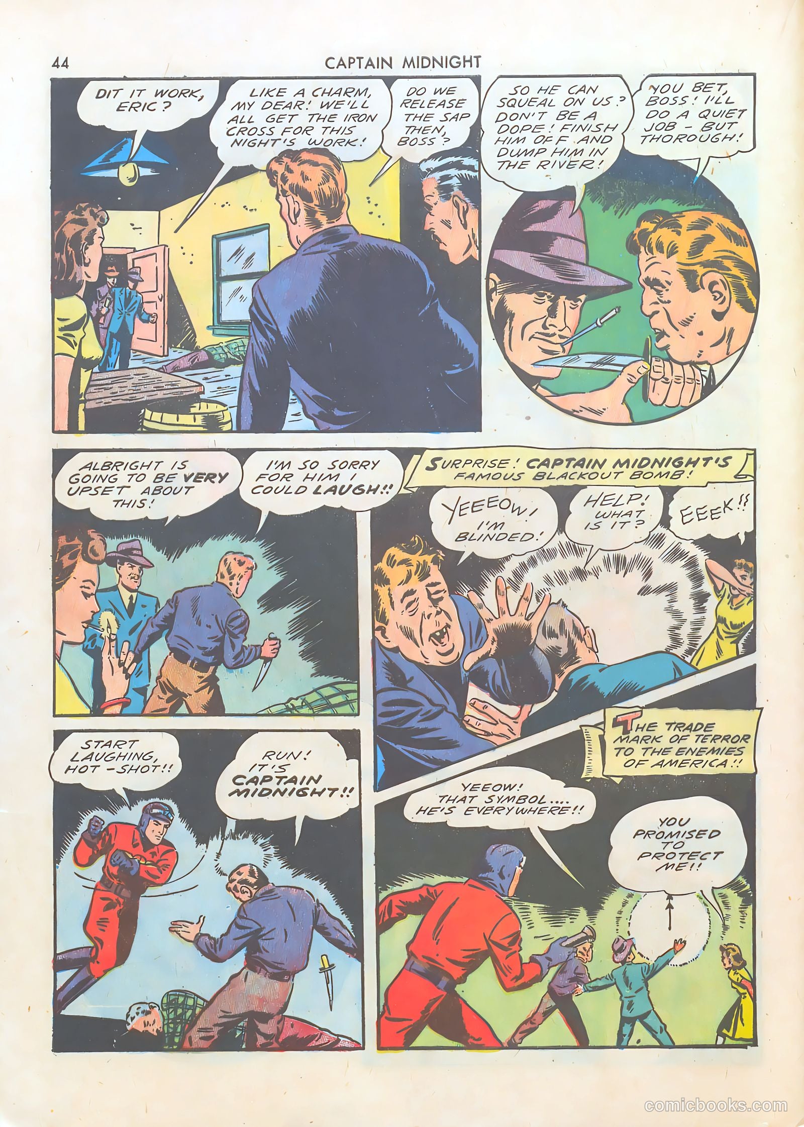 Captain Midnight #1 (1942) — page 44 of 68