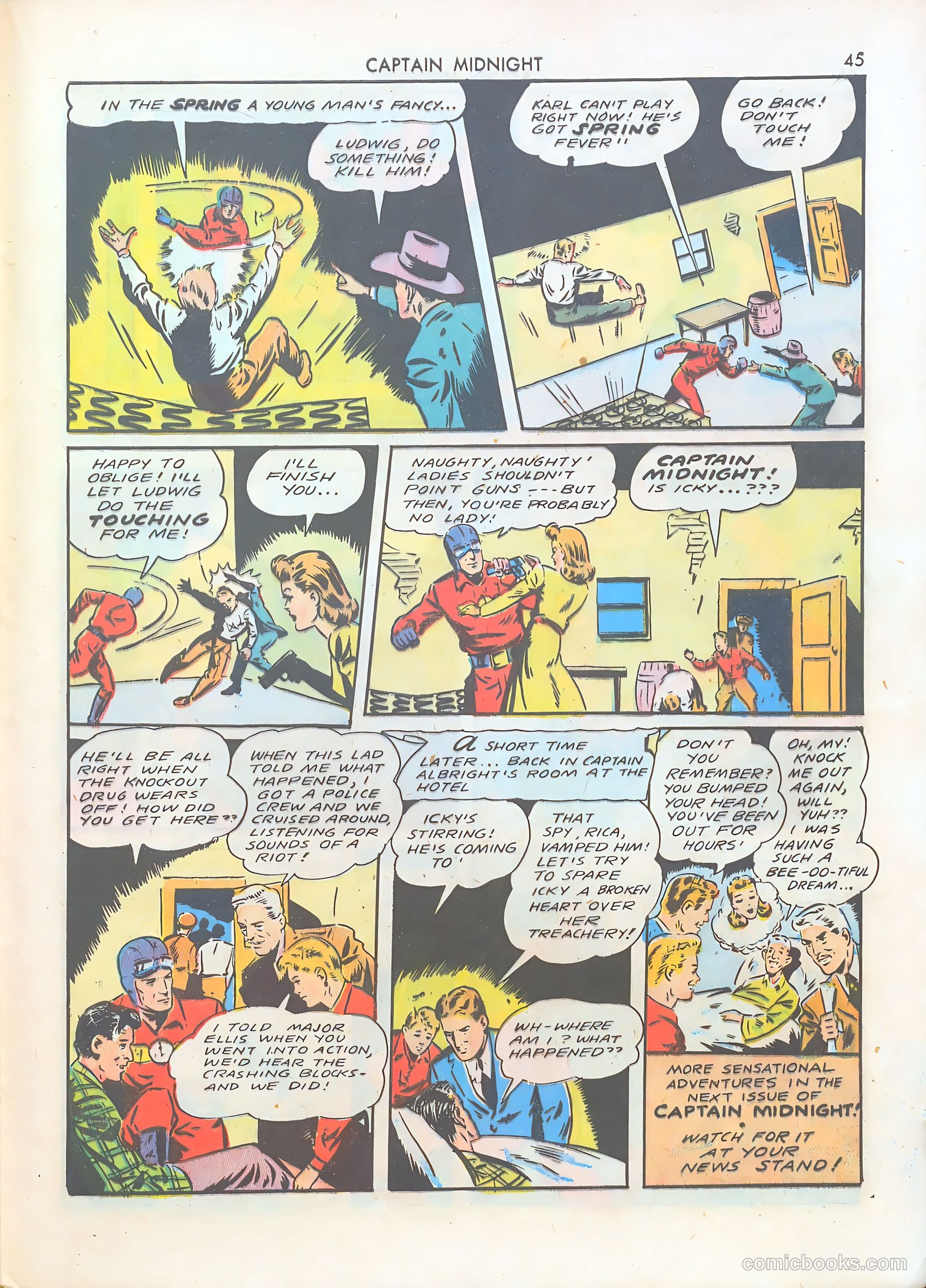 Captain Midnight #1 (1942) — page 45 of 68