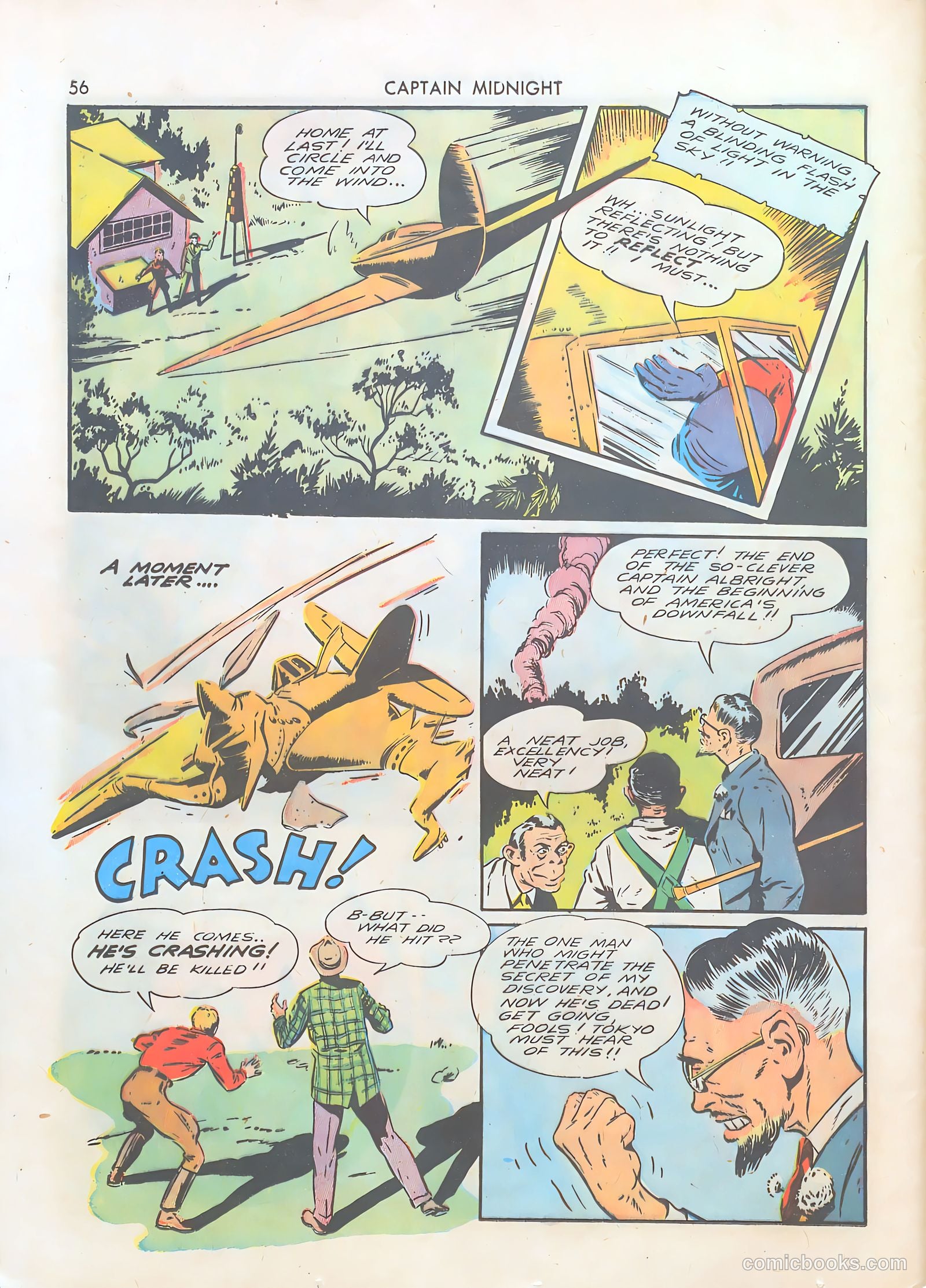 Captain Midnight #1 (1942) — page 56 of 68