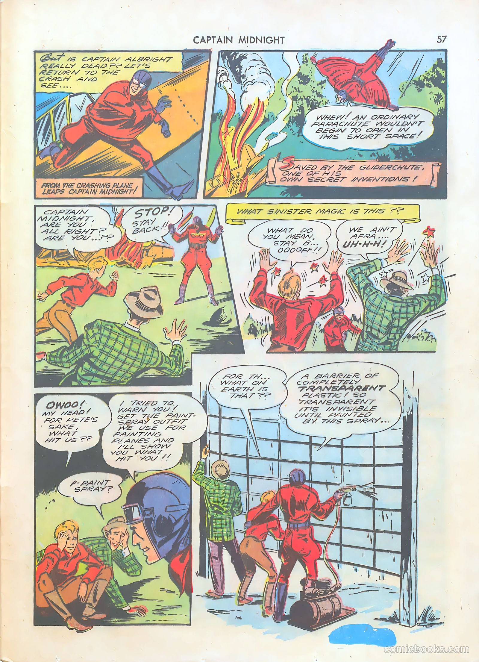 Captain Midnight #1 (1942) — page 57 of 68