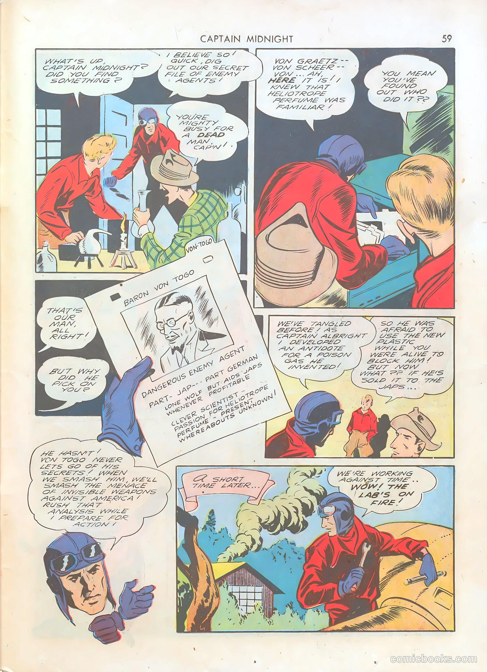 Captain Midnight #1 (1942) — page 59 of 68