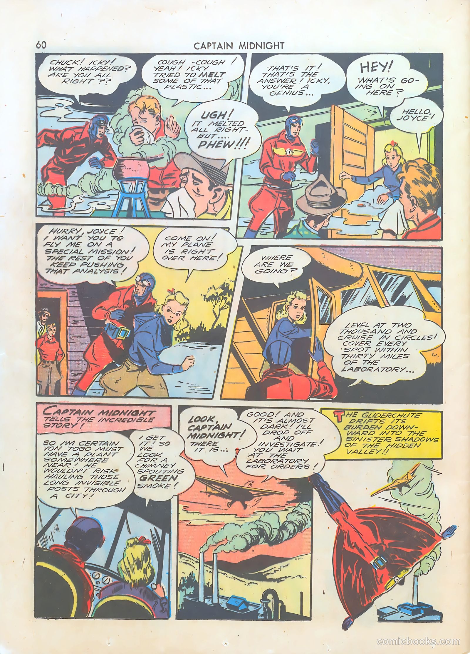Captain Midnight #1 (1942) — page 60 of 68