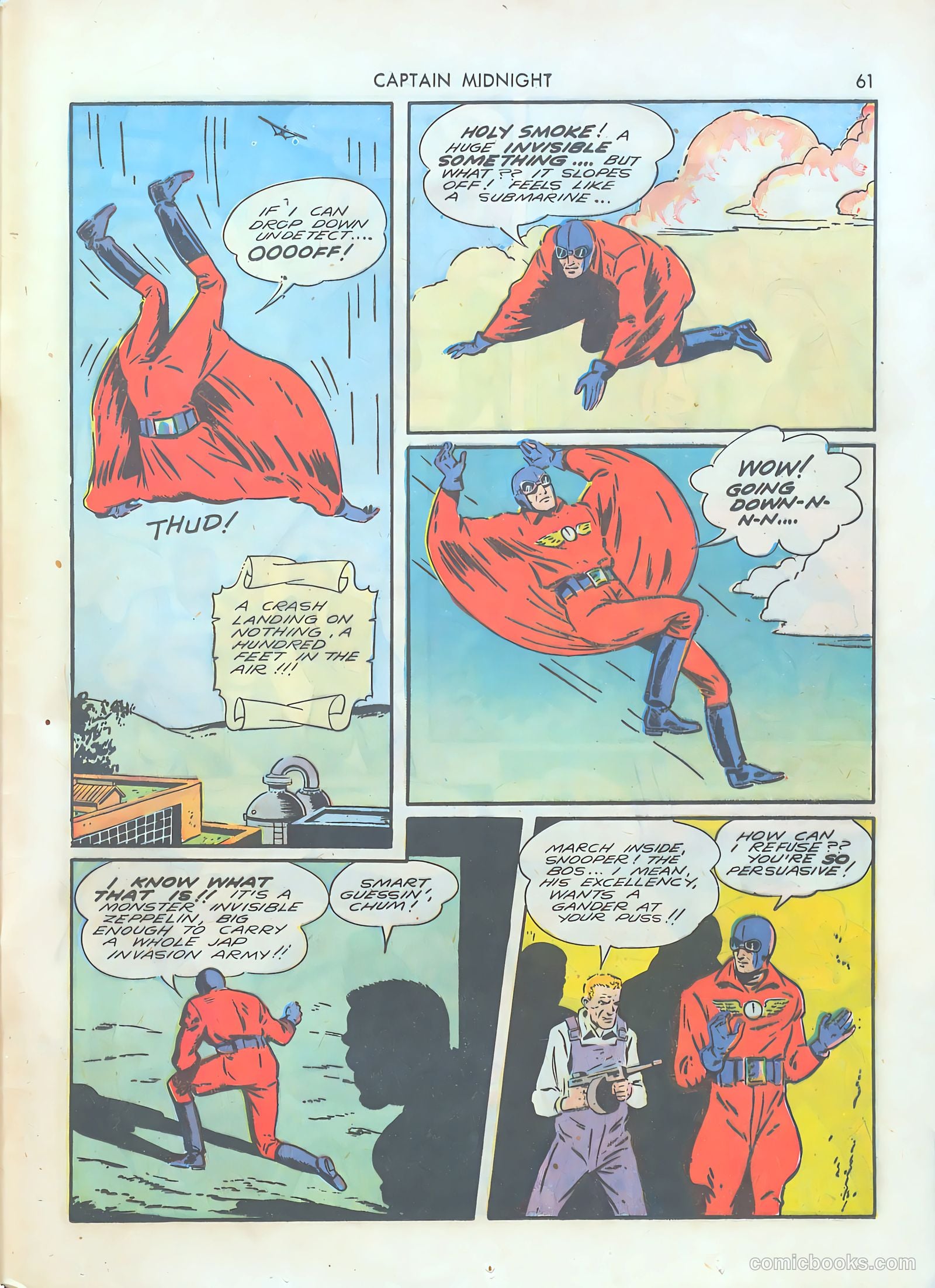 Captain Midnight #1 (1942) — page 61 of 68