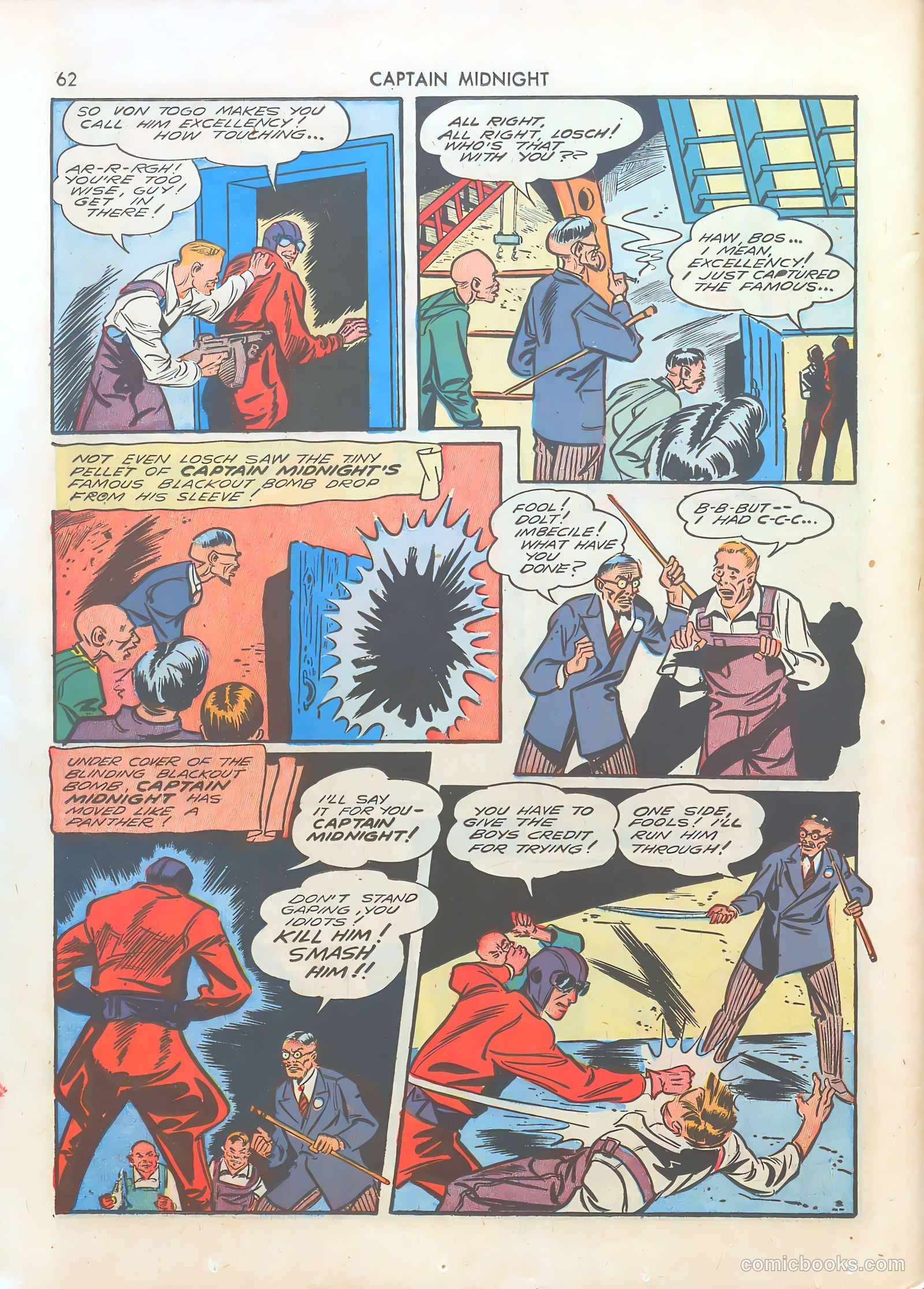 Captain Midnight #1 (1942) — page 62 of 68