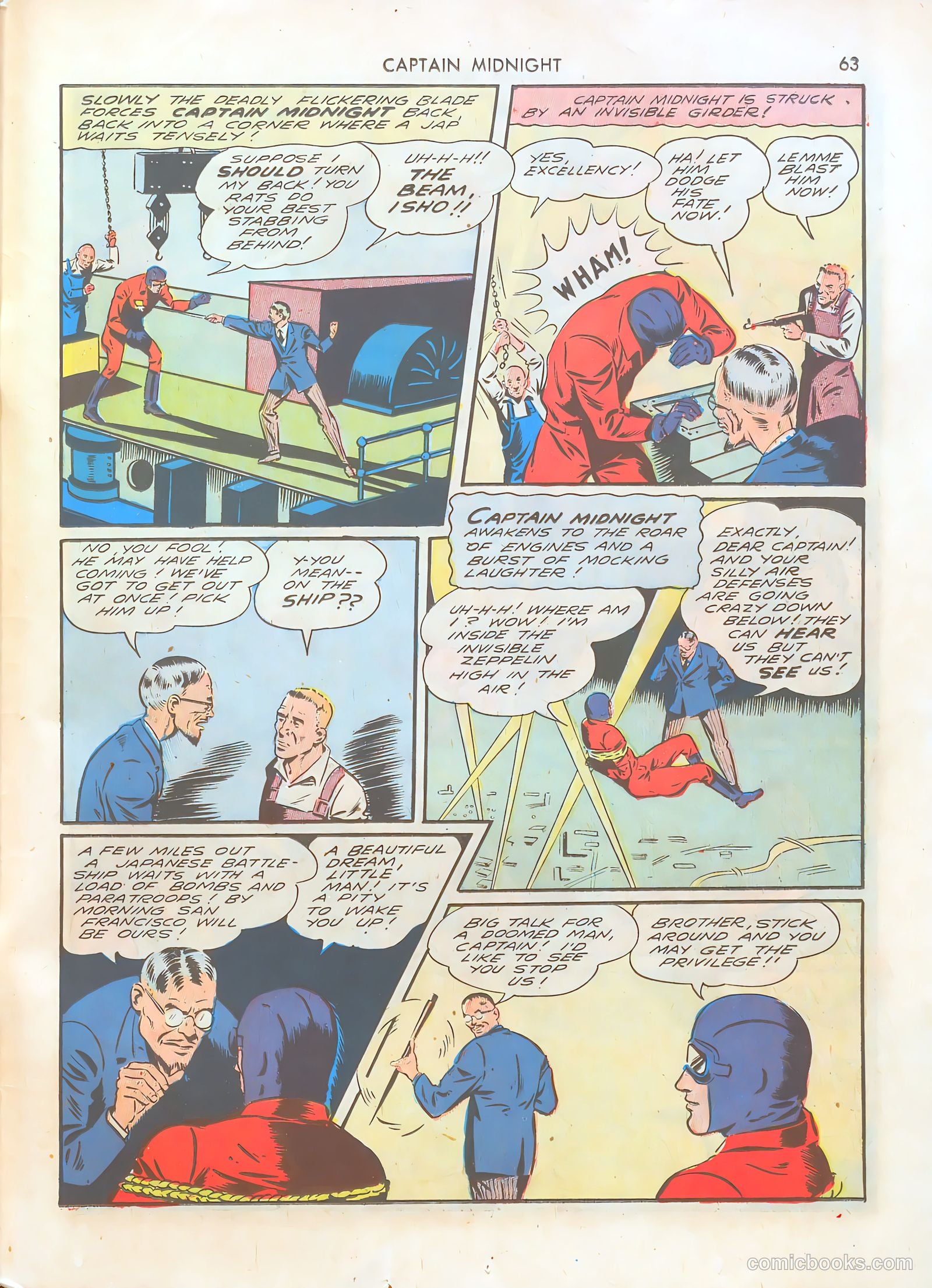 Captain Midnight #1 (1942) — page 63 of 68