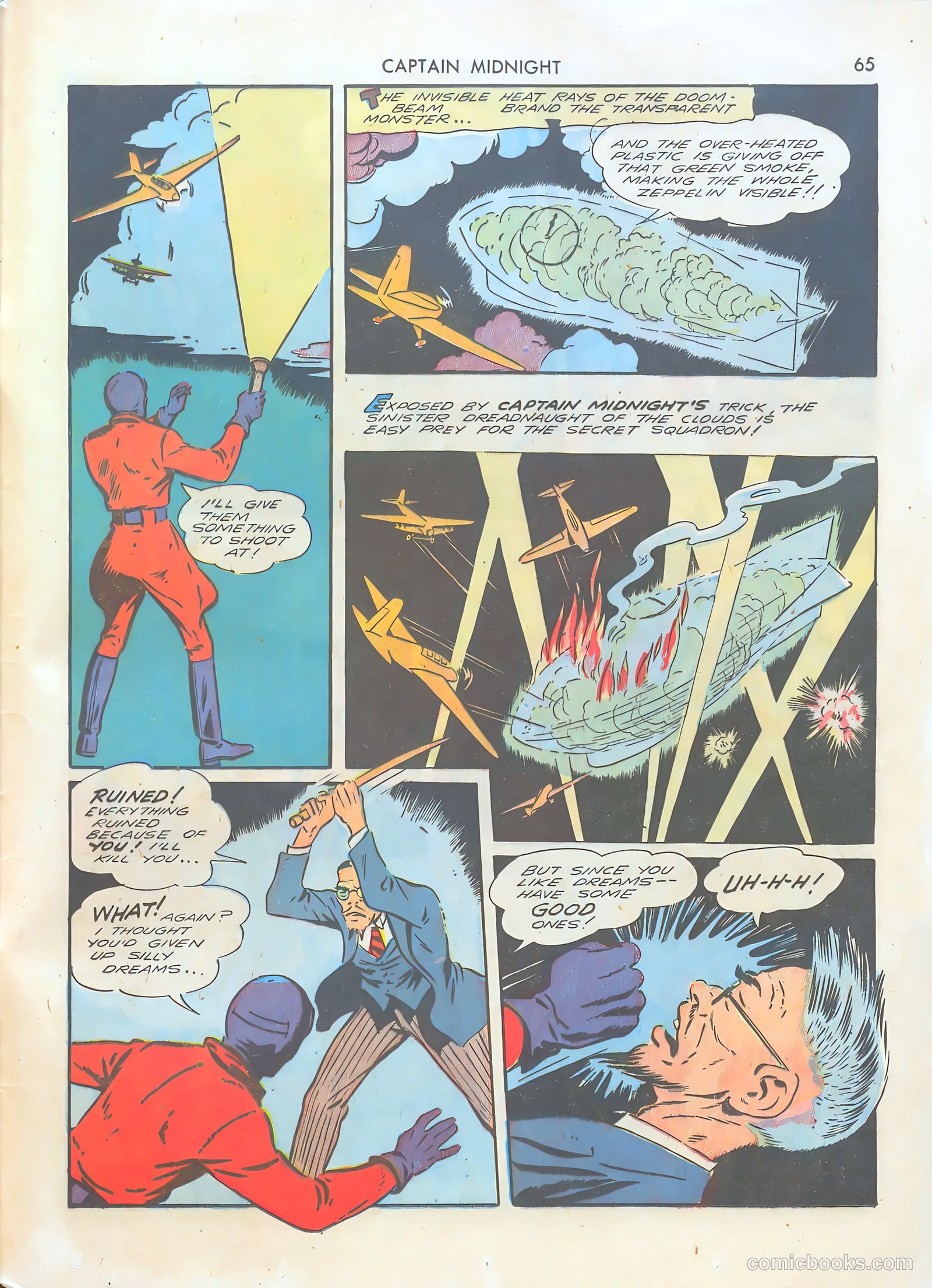 Captain Midnight #1 (1942) — page 65 of 68