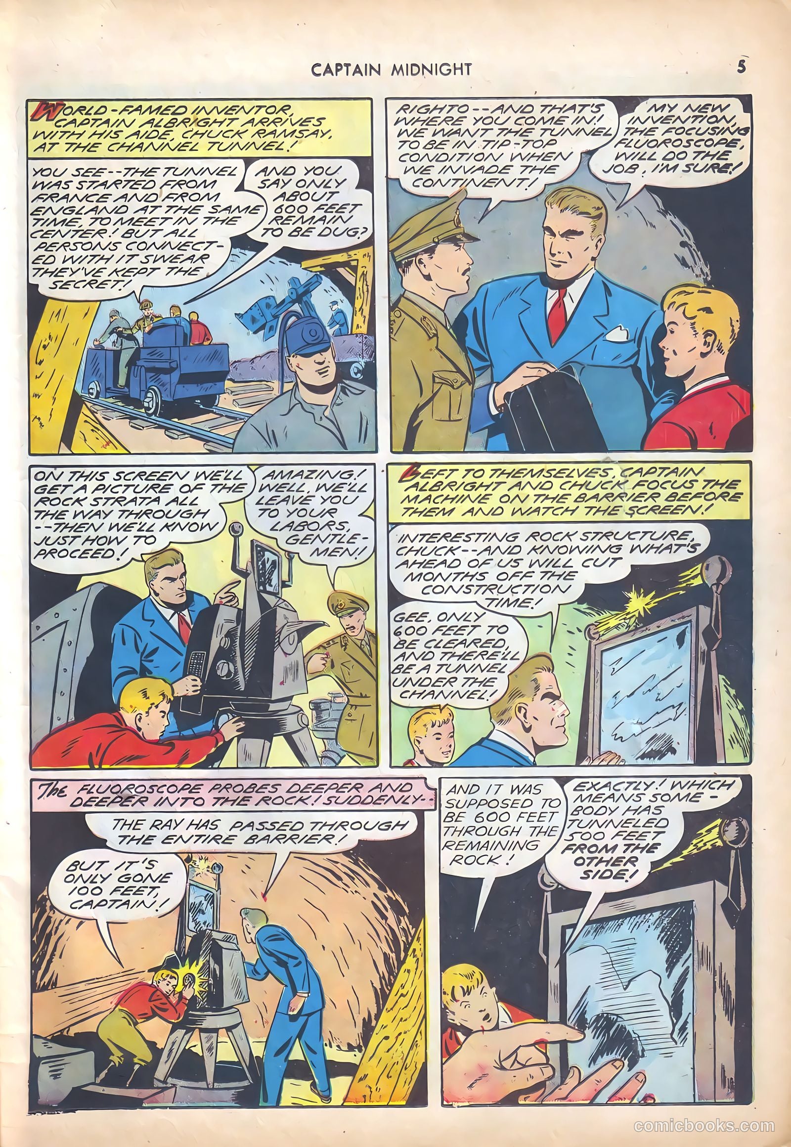Captain Midnight #10 (1943) — page 5 of 68
