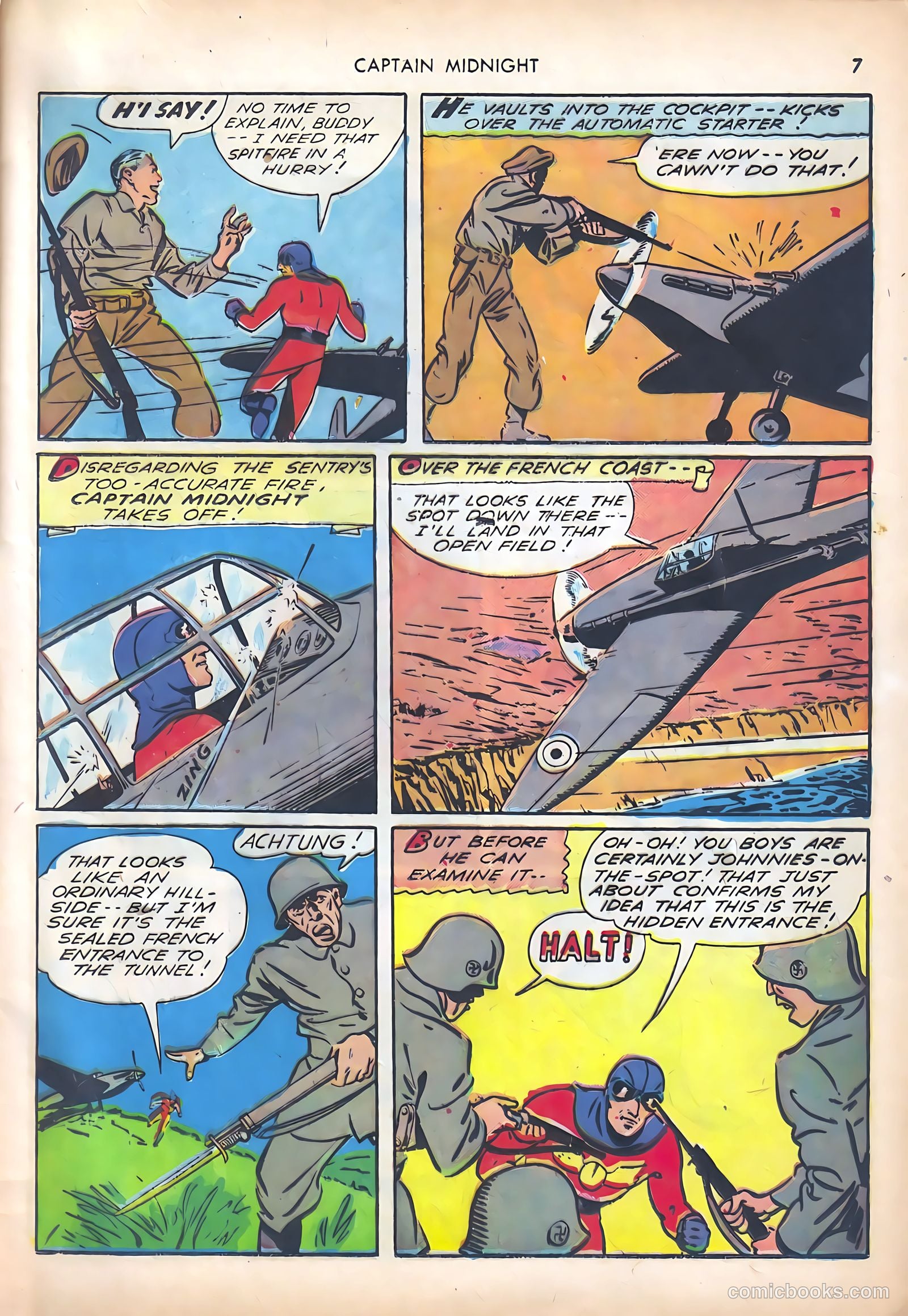 Captain Midnight #10 (1943) — page 7 of 68
