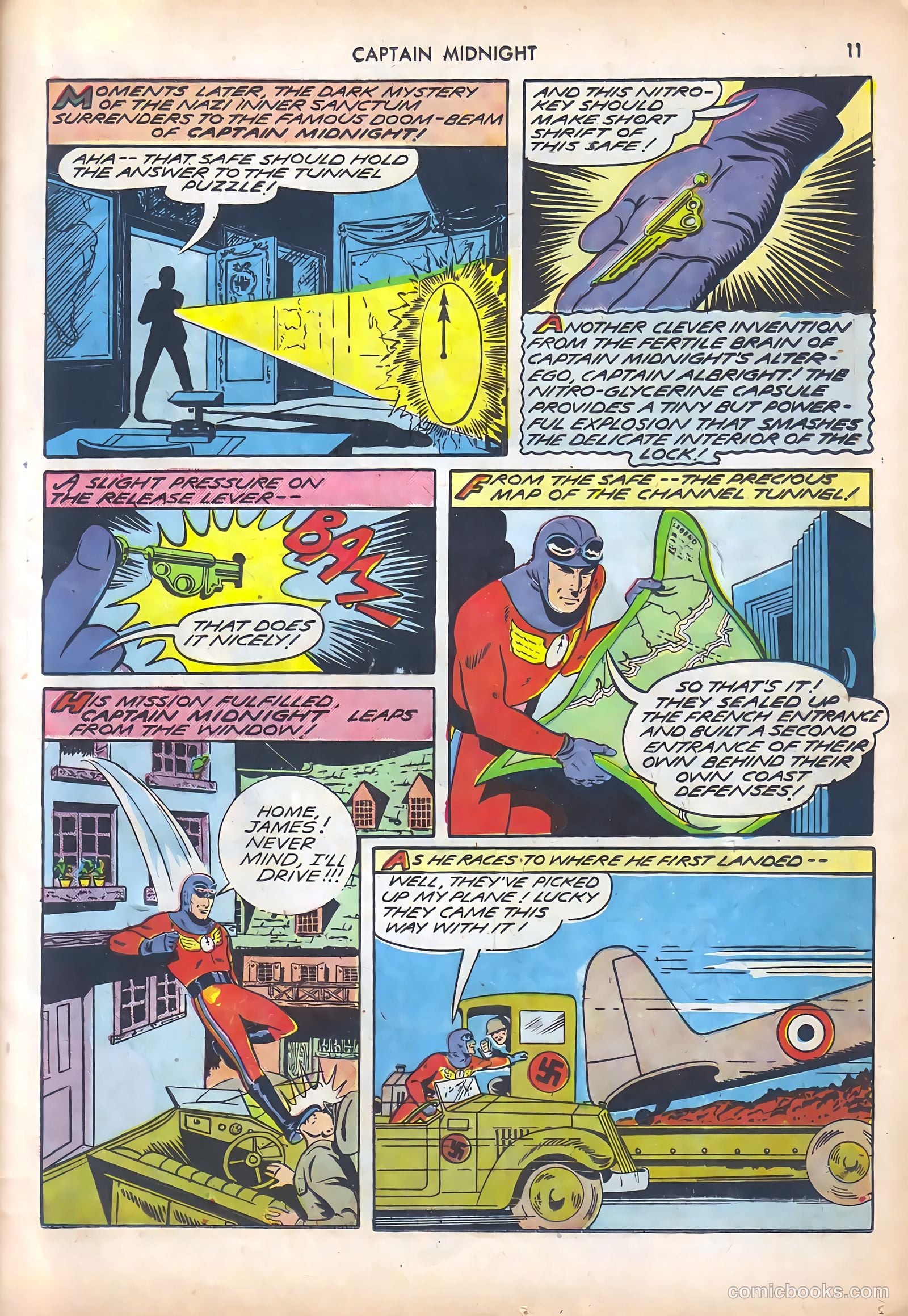 Captain Midnight #10 (1943) — page 11 of 68