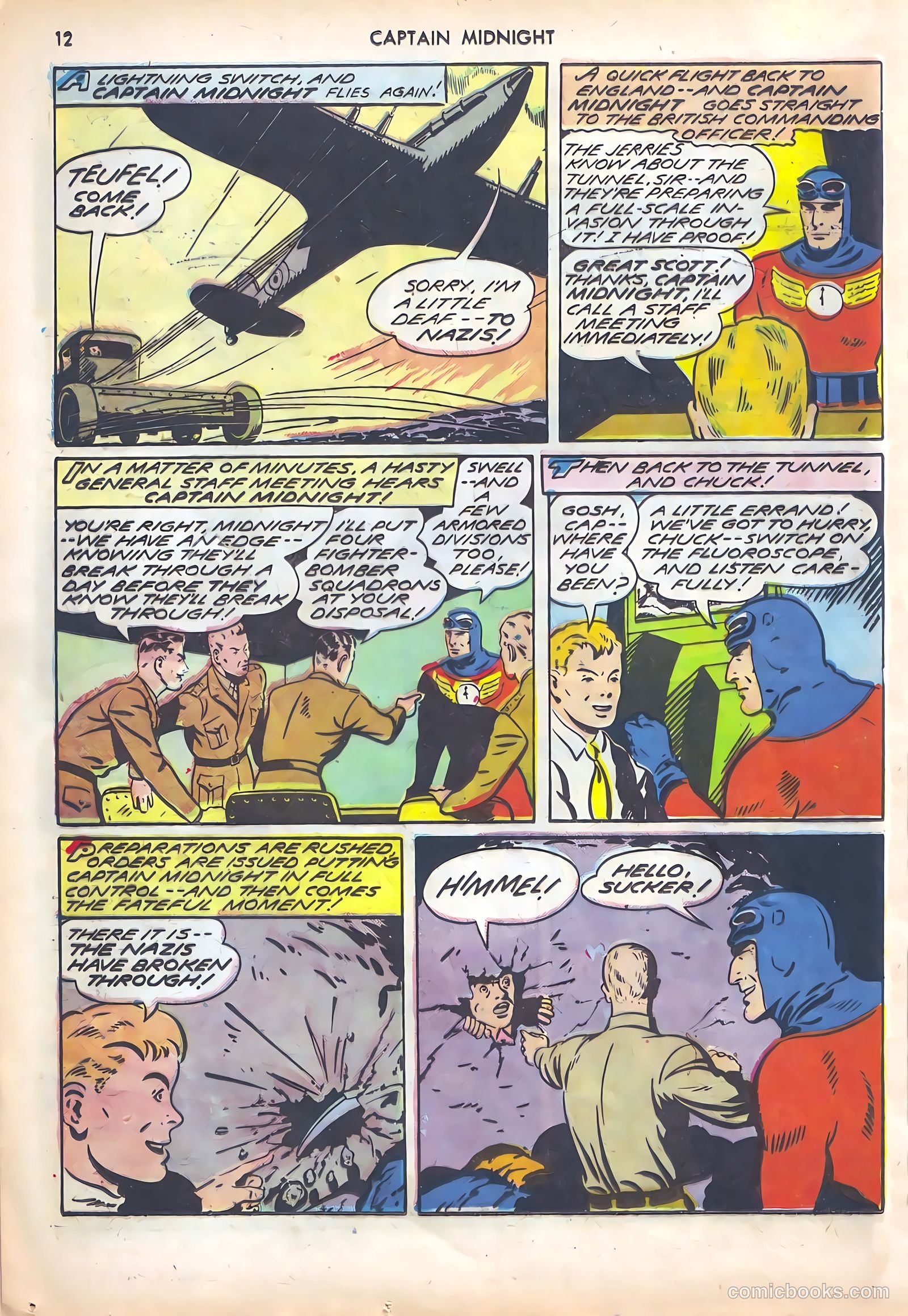 Captain Midnight #10 (1943) — page 12 of 68