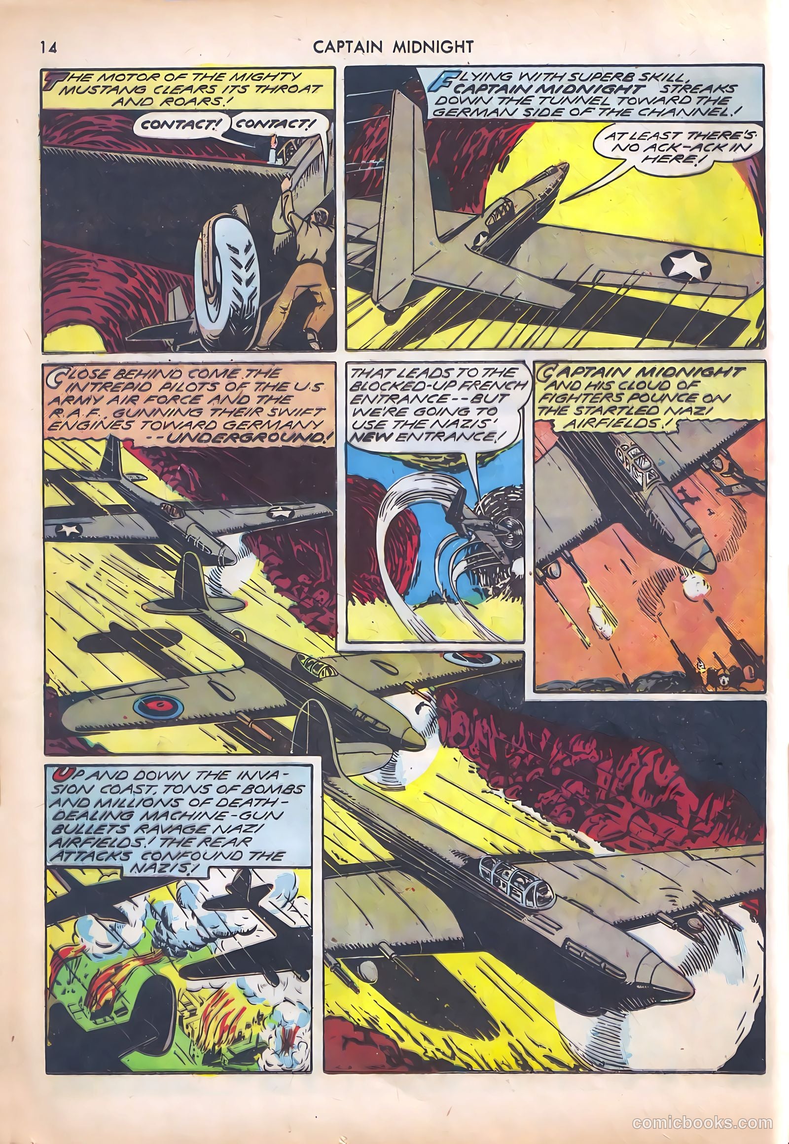 Captain Midnight #10 (1943) — page 14 of 68