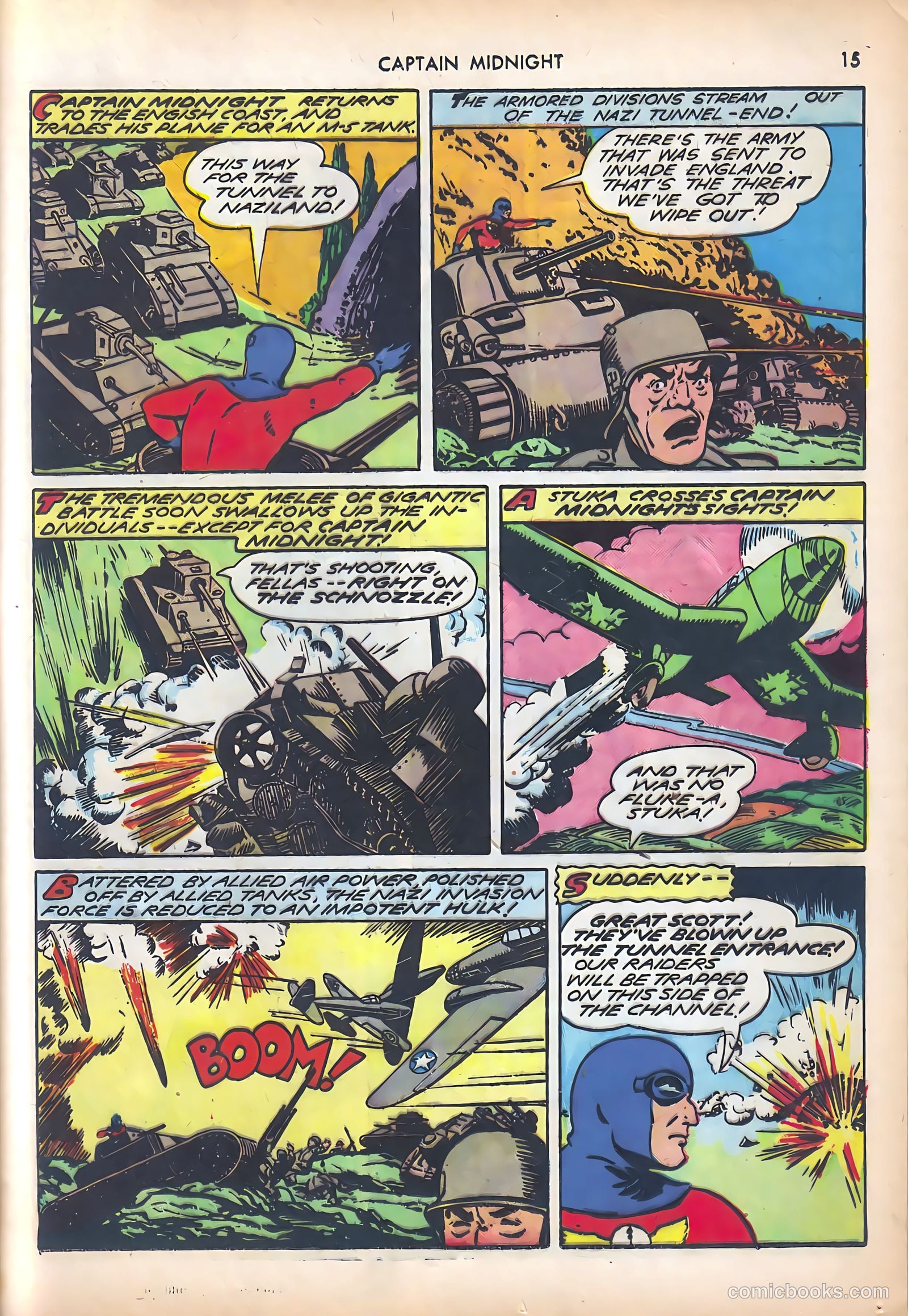Captain Midnight #10 (1943) — page 15 of 68