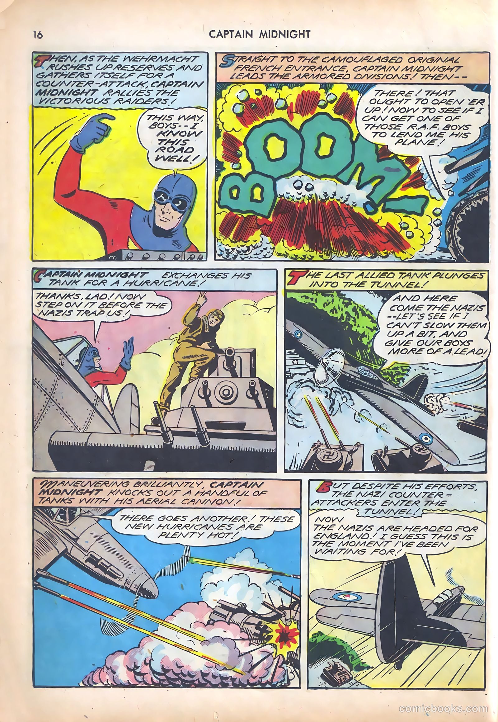 Captain Midnight #10 (1943) — page 16 of 68