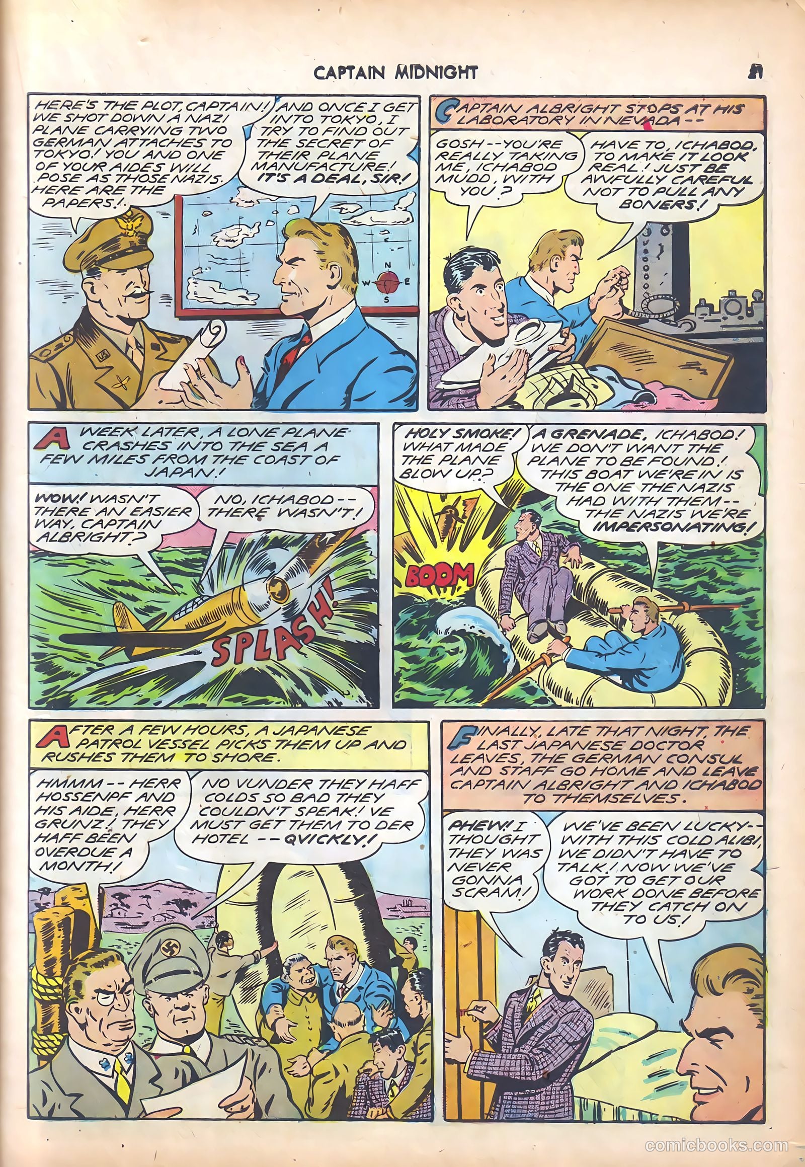 Captain Midnight #10 (1943) — page 21 of 68