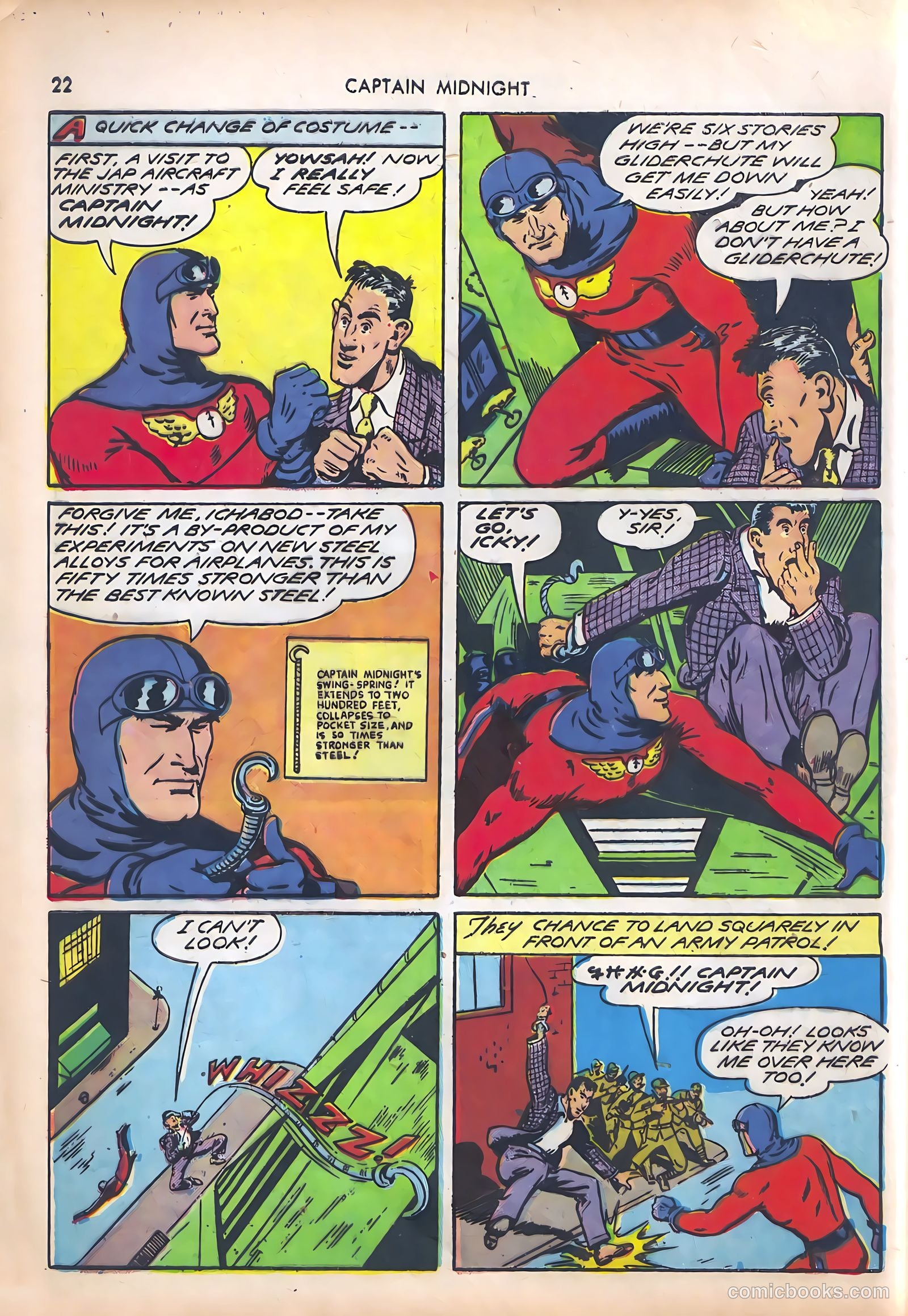 Captain Midnight #10 (1943) — page 22 of 68