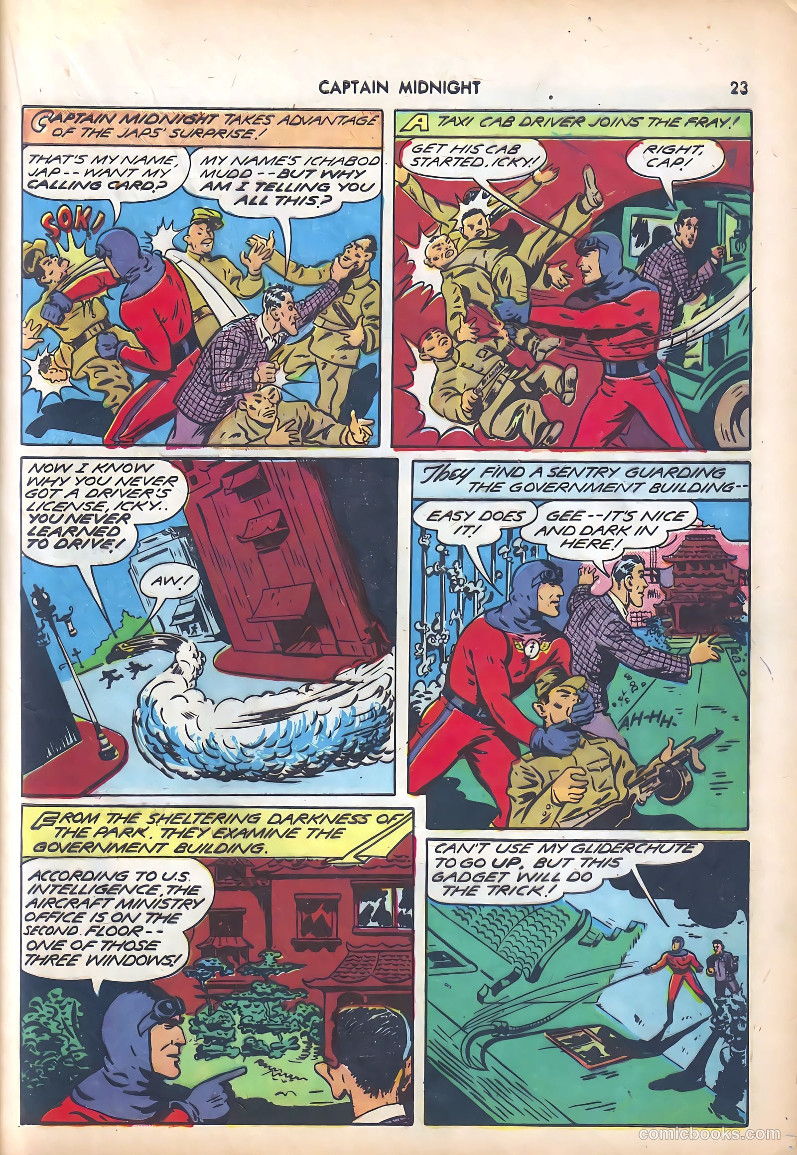 Captain Midnight #10 (1943) — page 23 of 68