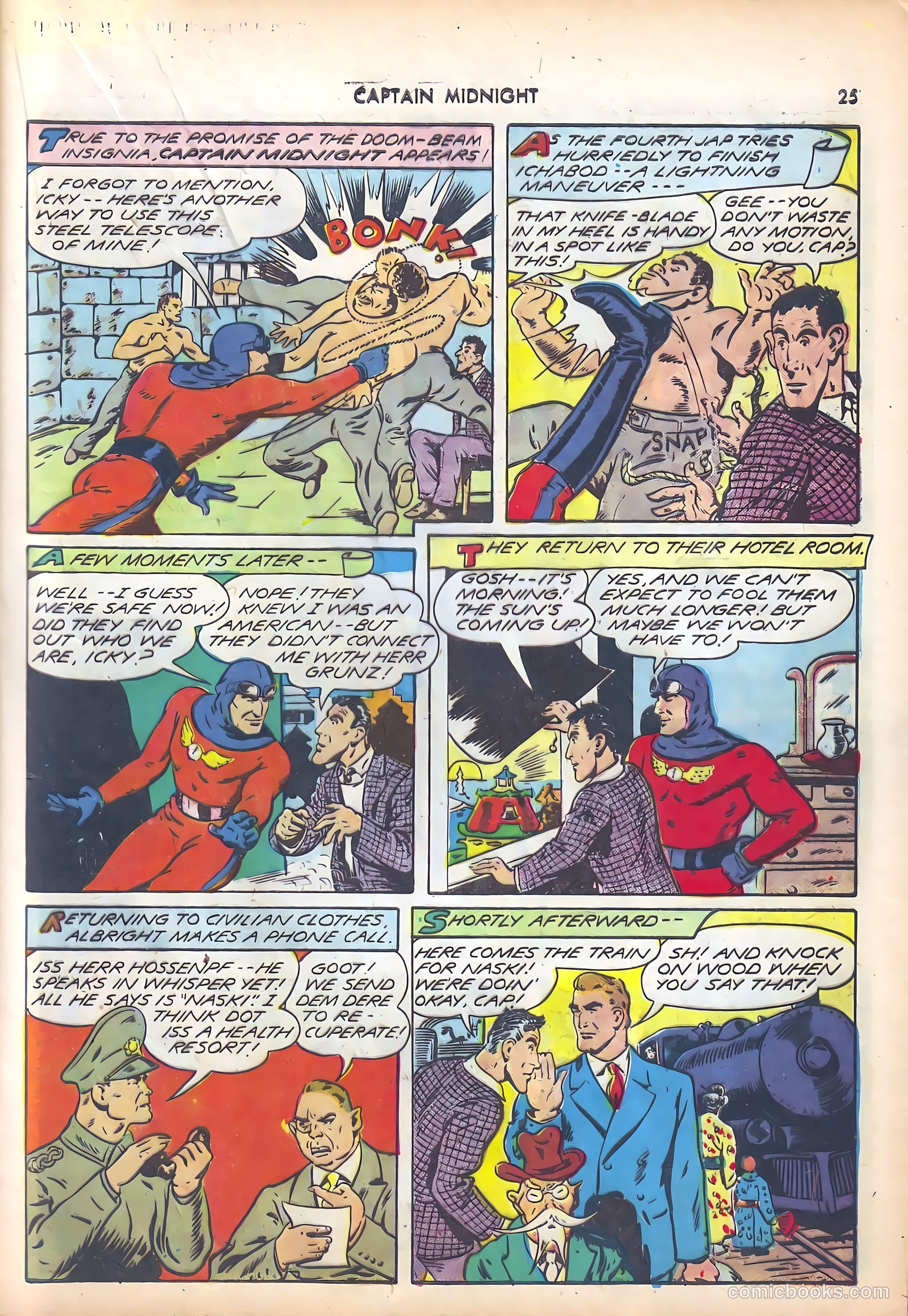 Captain Midnight #10 (1943) — page 25 of 68