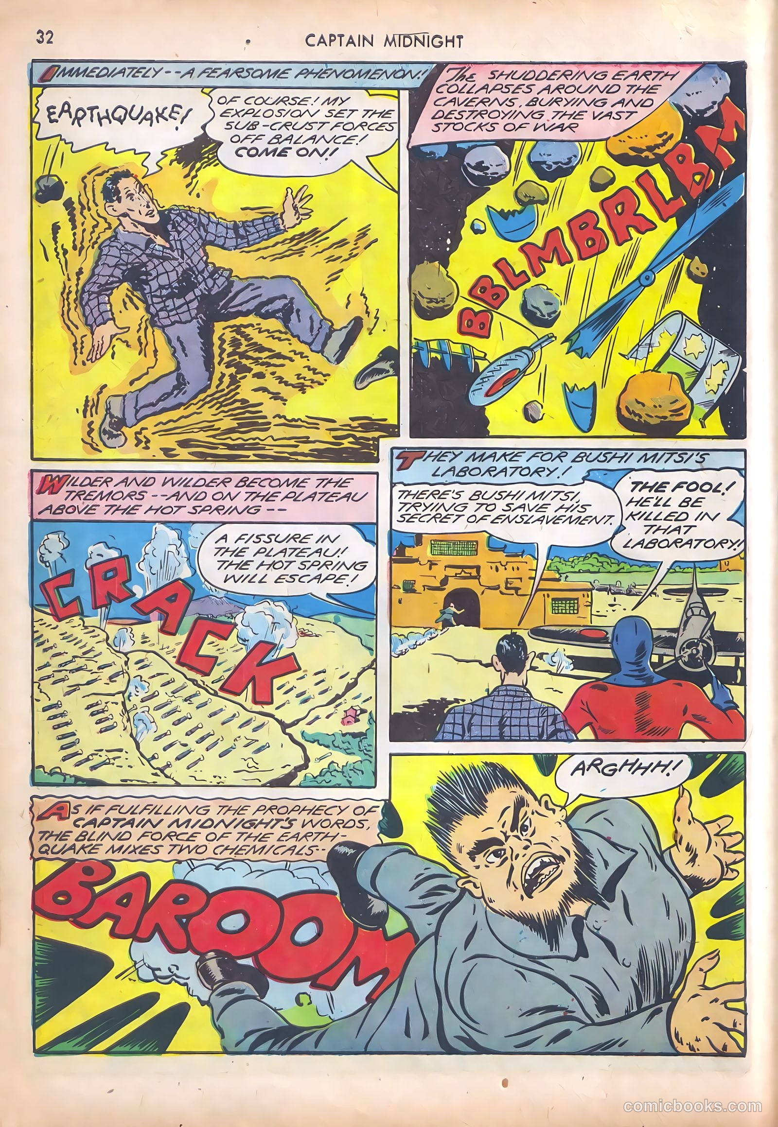 Captain Midnight #10 (1943) — page 32 of 68