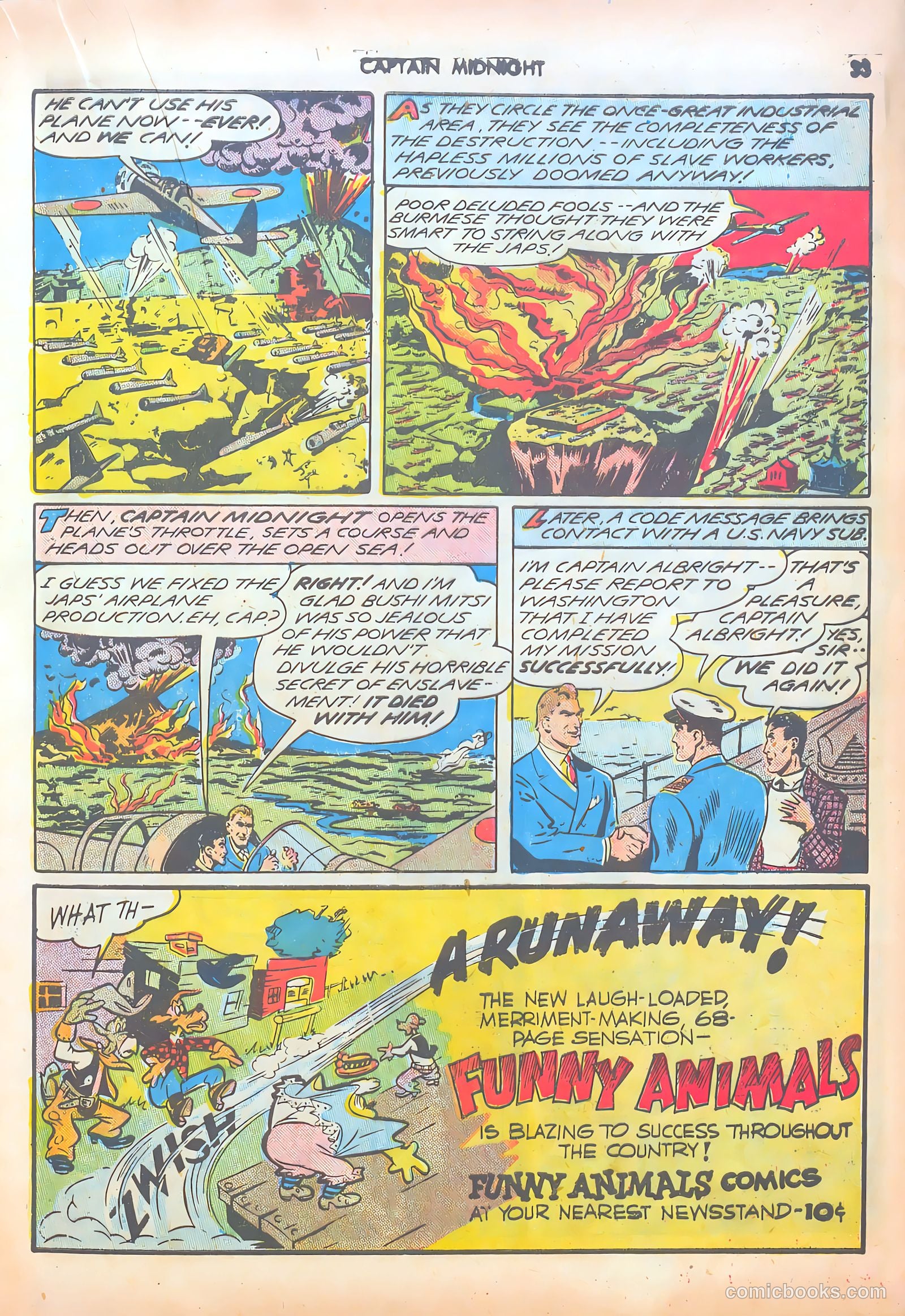 Captain Midnight #10 (1943) — page 33 of 68