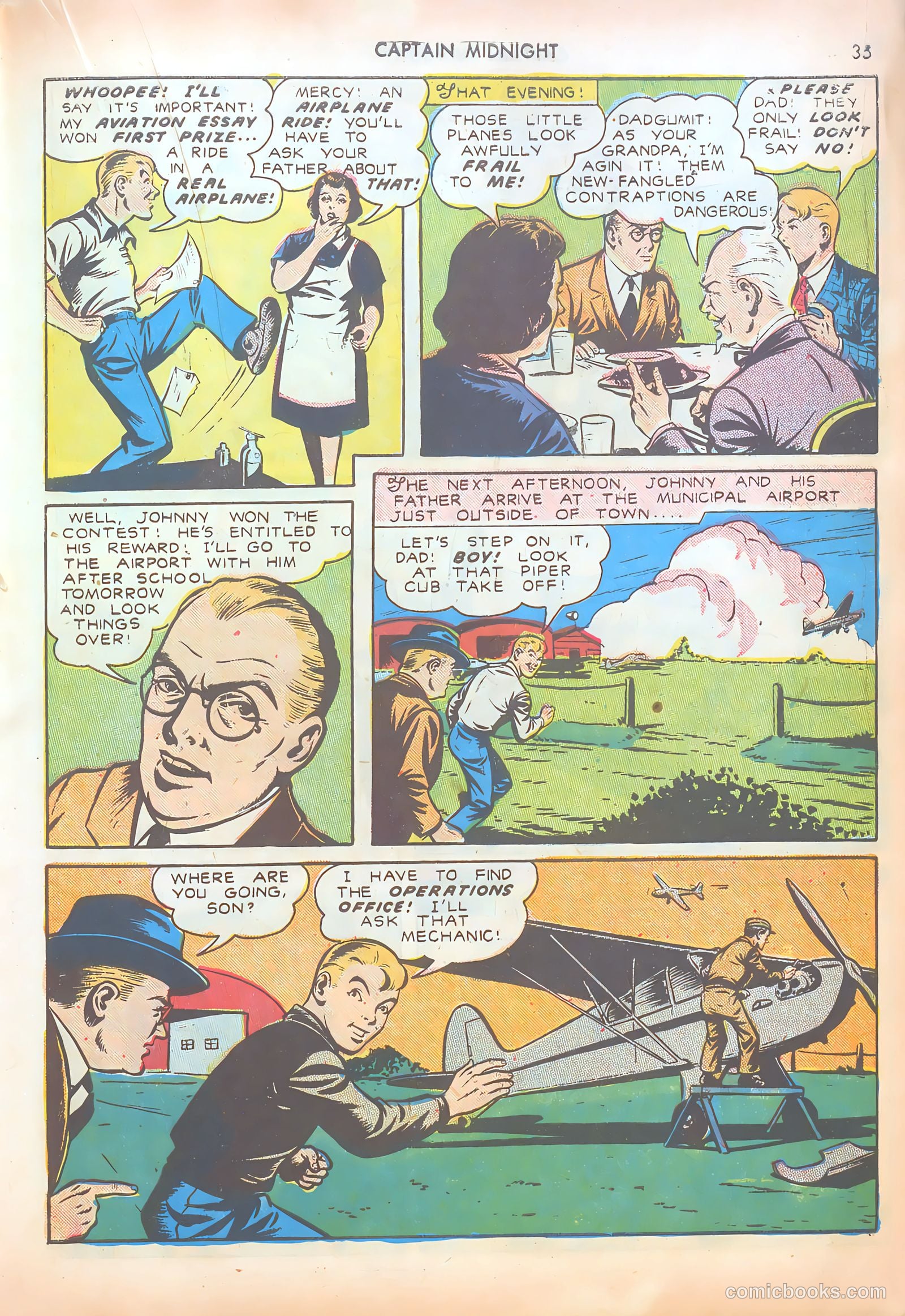 Captain Midnight #10 (1943) — page 35 of 68