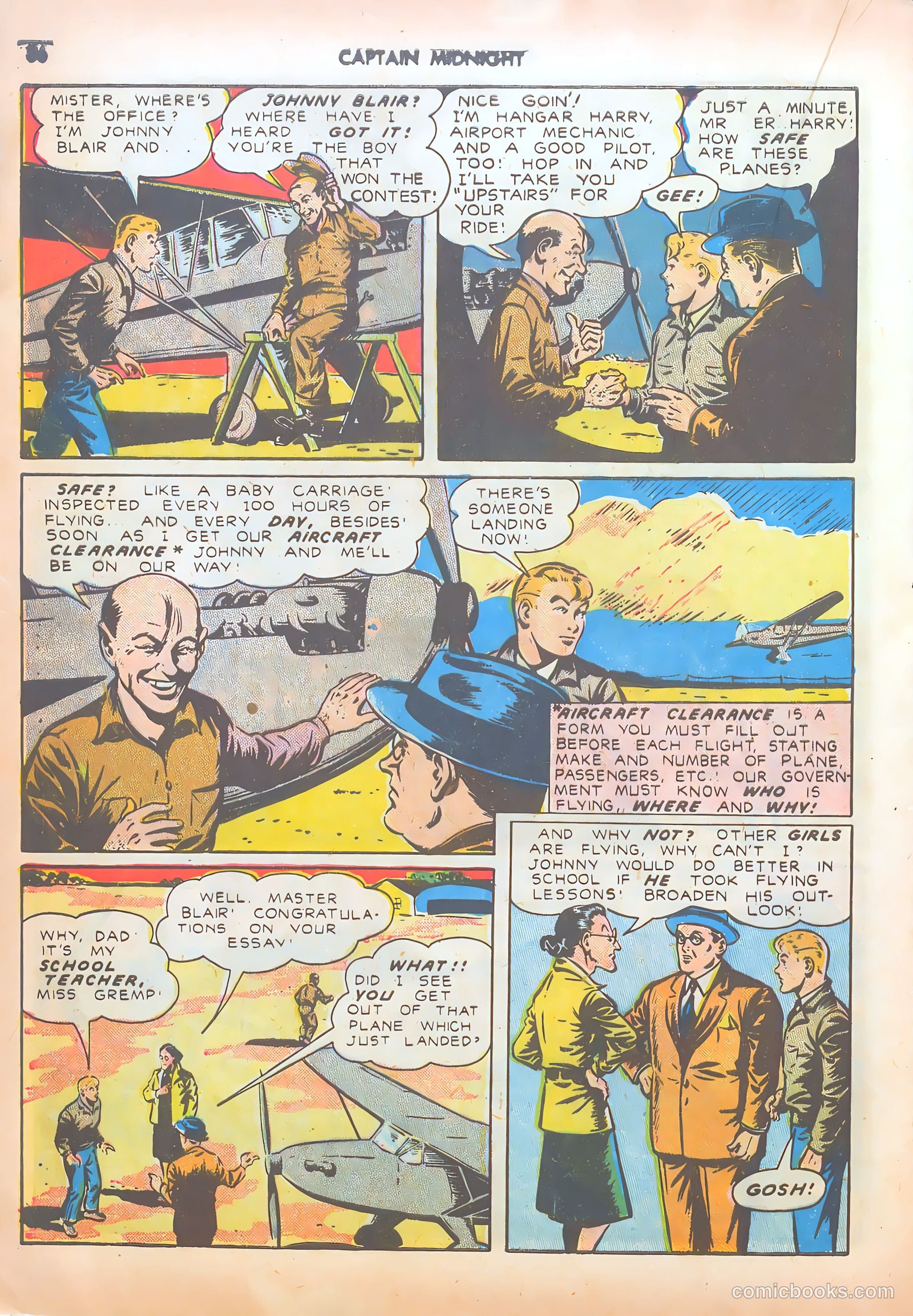 Captain Midnight #10 (1943) — page 36 of 68