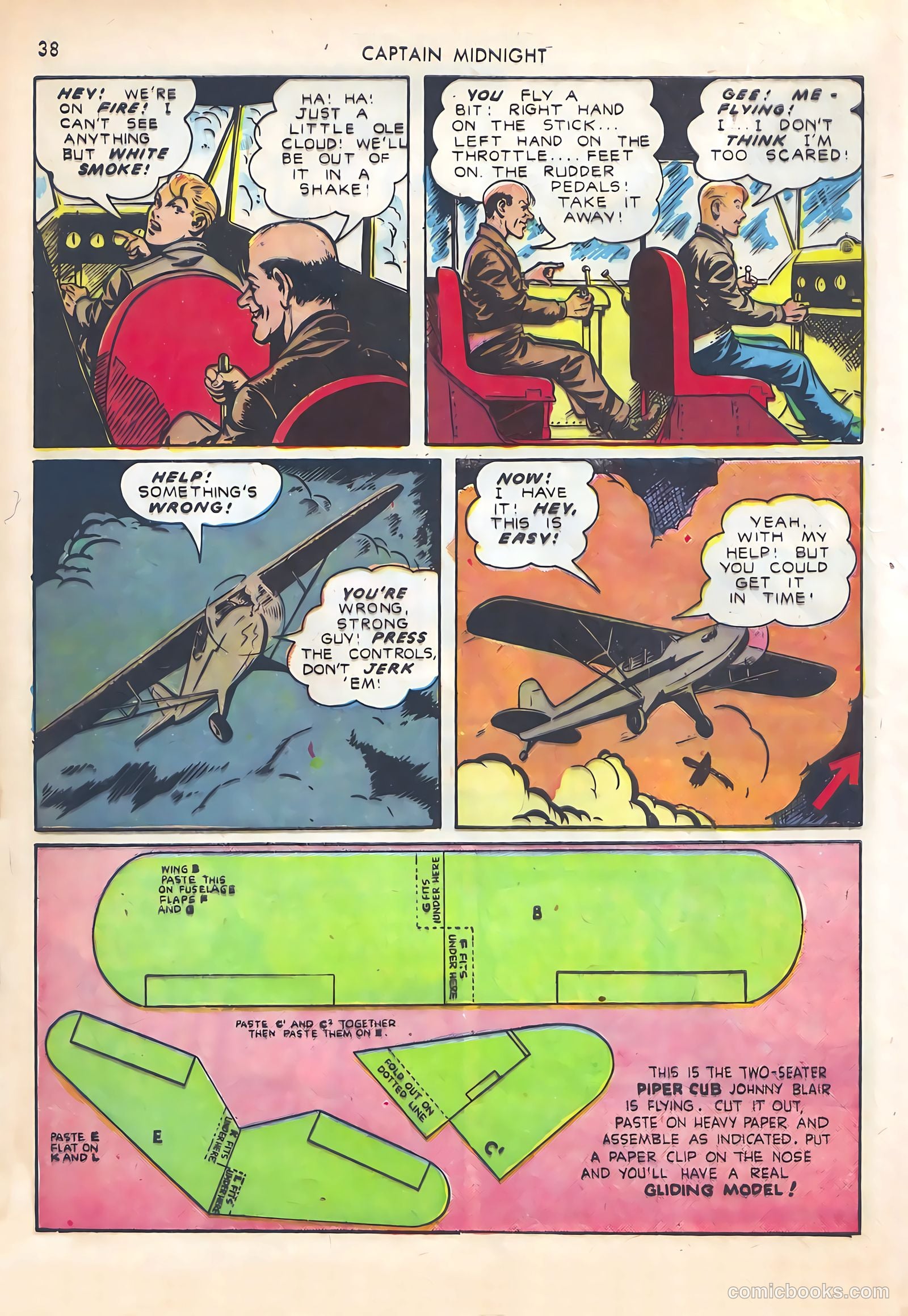 Captain Midnight #10 (1943) — page 38 of 68