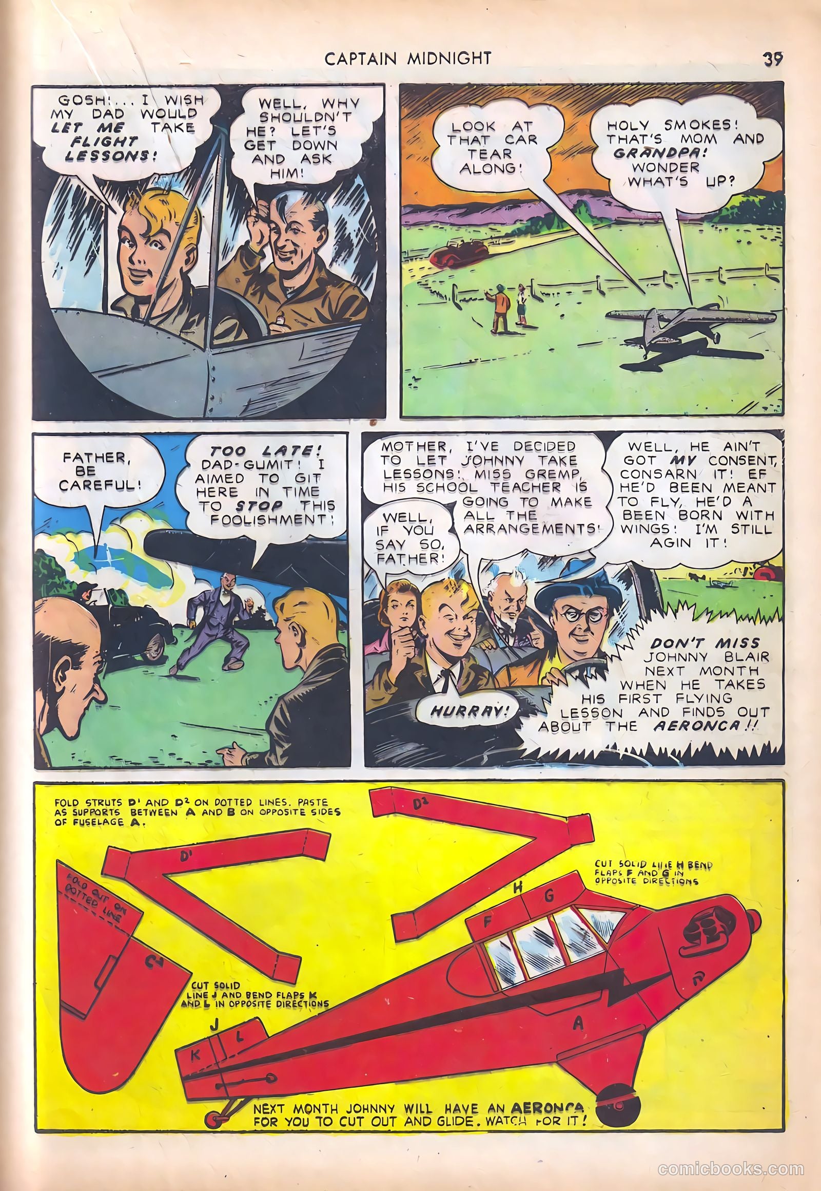 Captain Midnight #10 (1943) — page 39 of 68