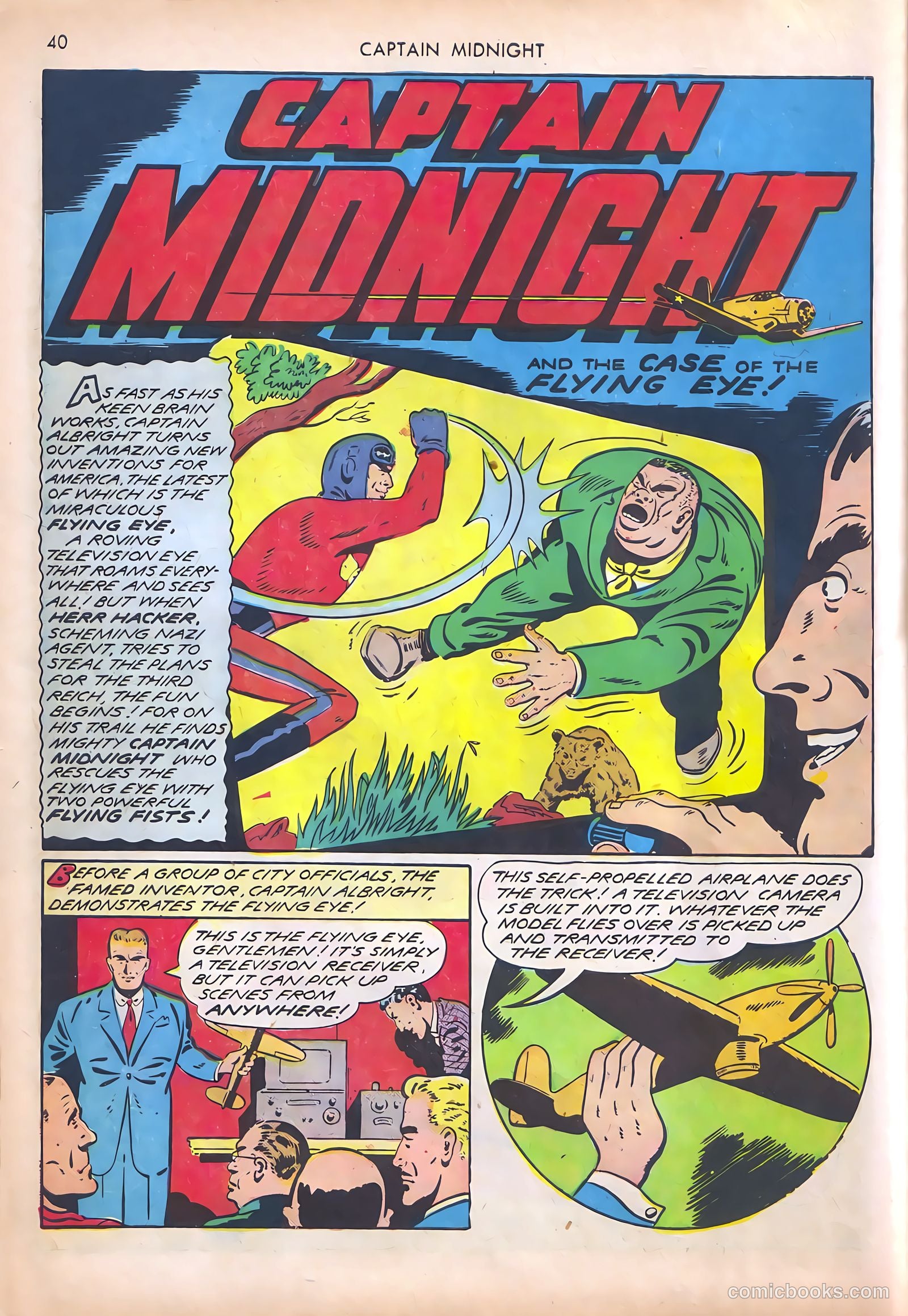 Captain Midnight #10 (1943) — page 40 of 68