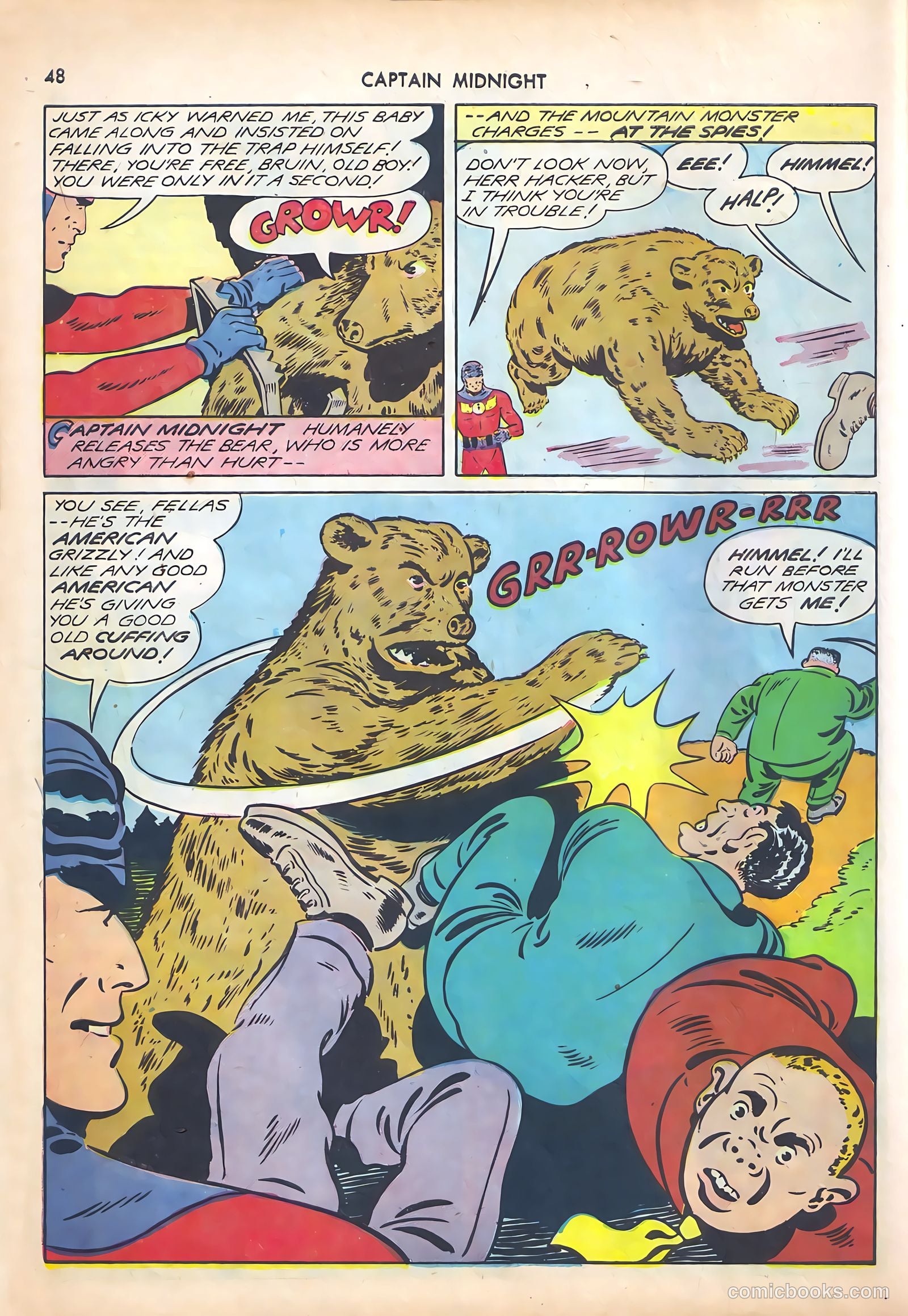 Captain Midnight #10 (1943) — page 48 of 68