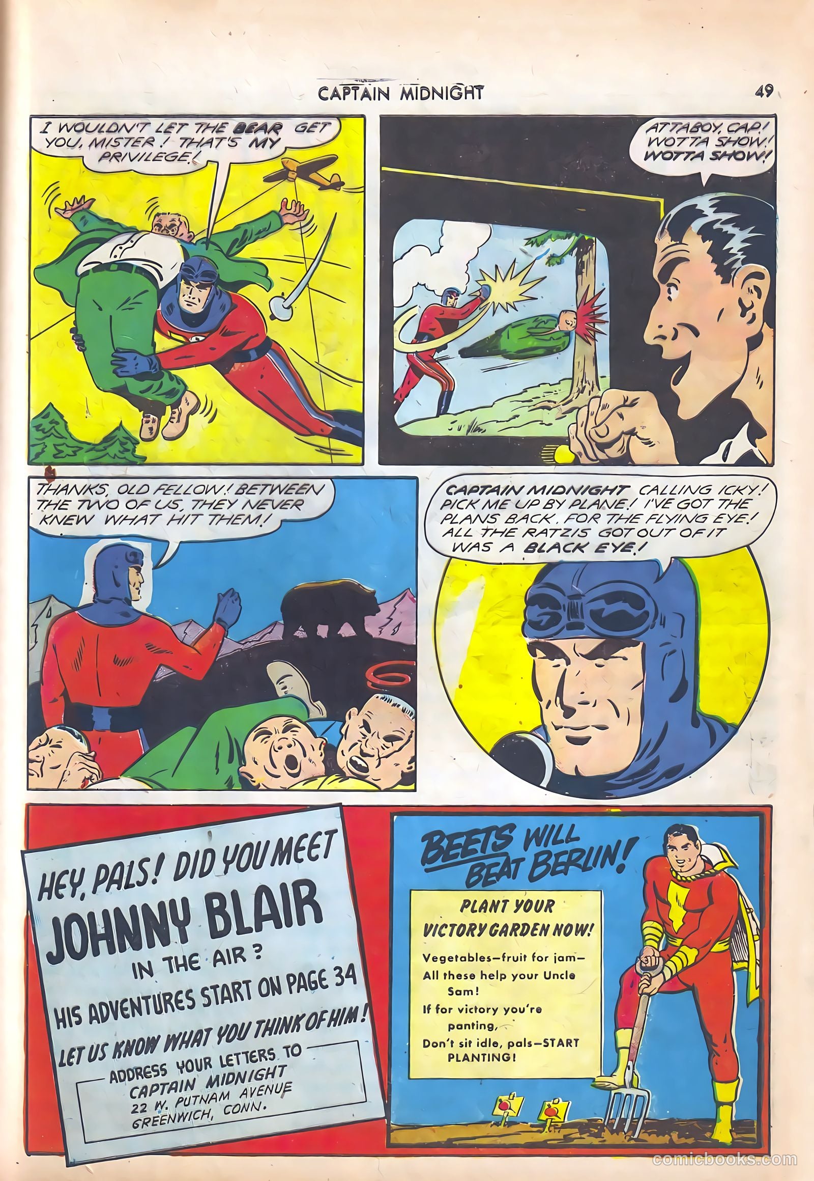 Captain Midnight #10 (1943) — page 49 of 68