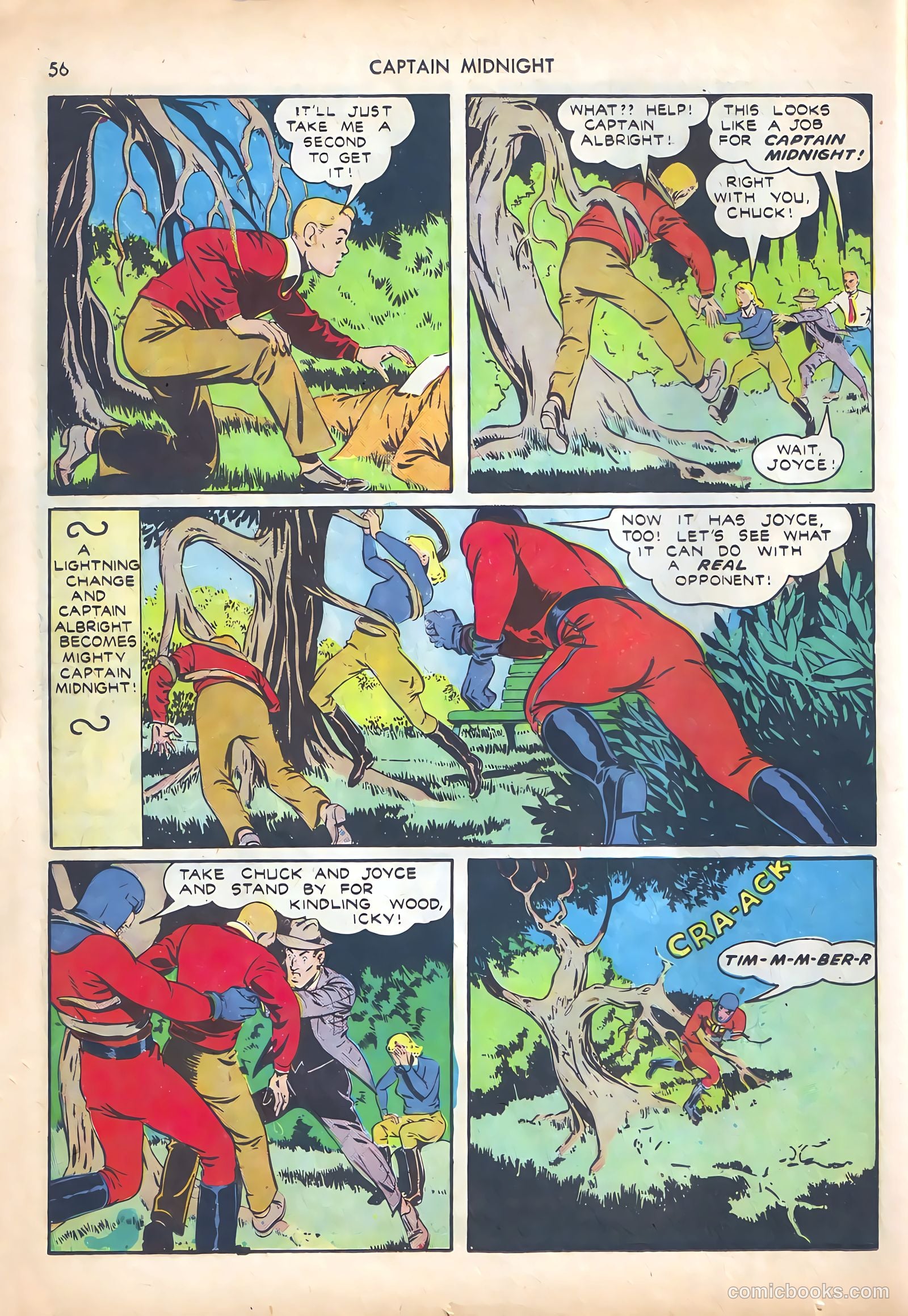 Captain Midnight #10 (1943) — page 56 of 68