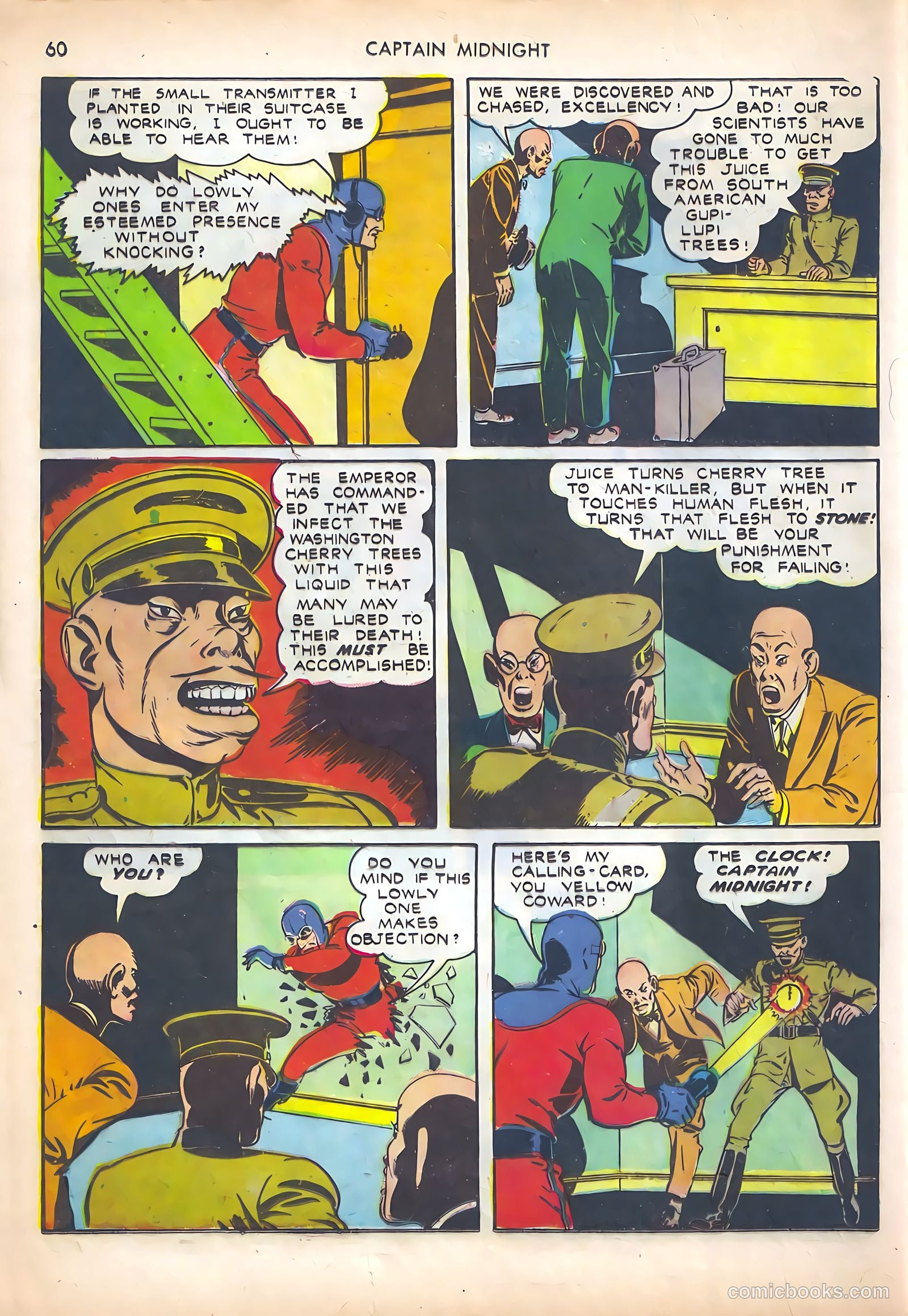 Captain Midnight #10 (1943) — page 60 of 68