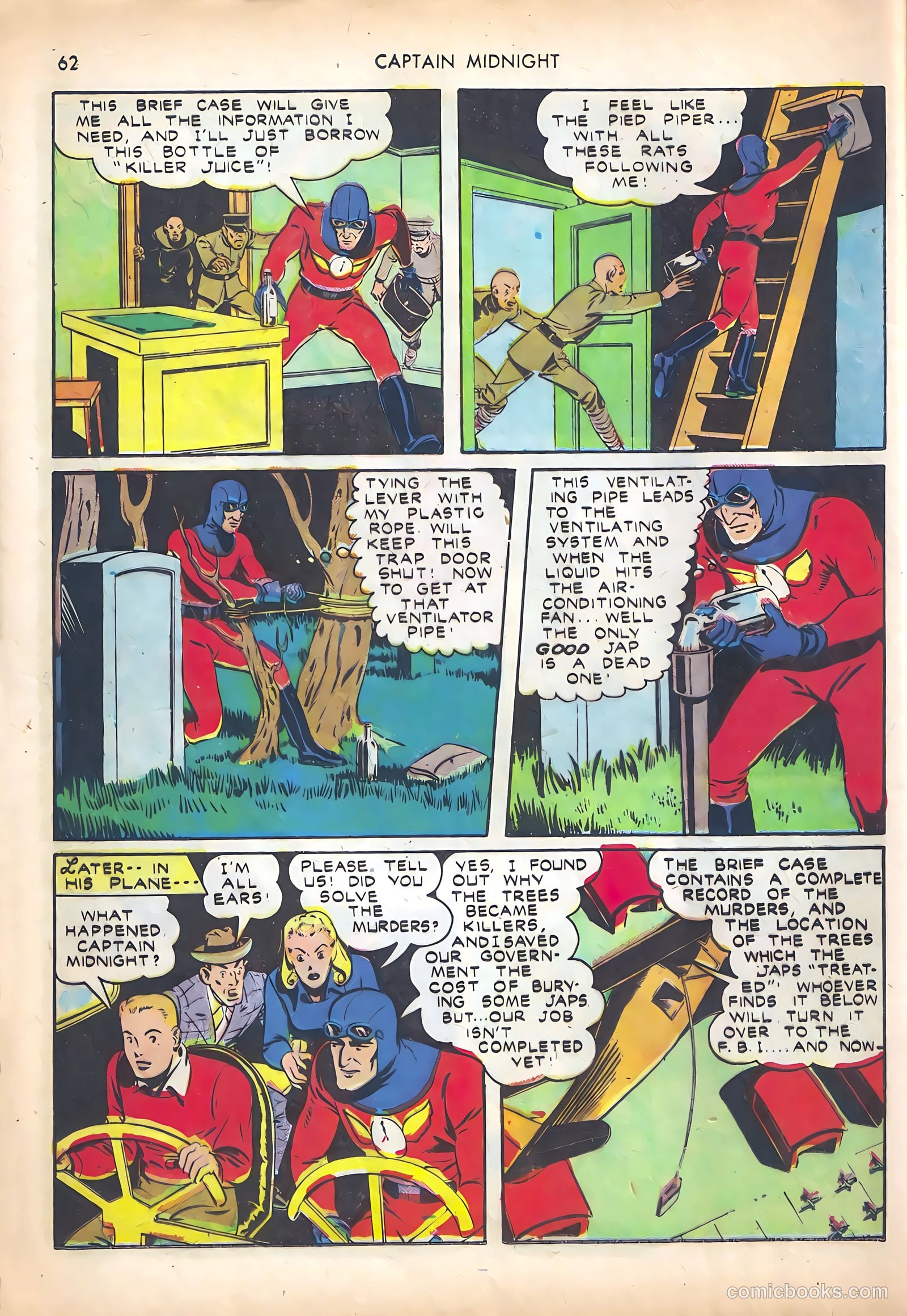 Captain Midnight #10 (1943) — page 62 of 68