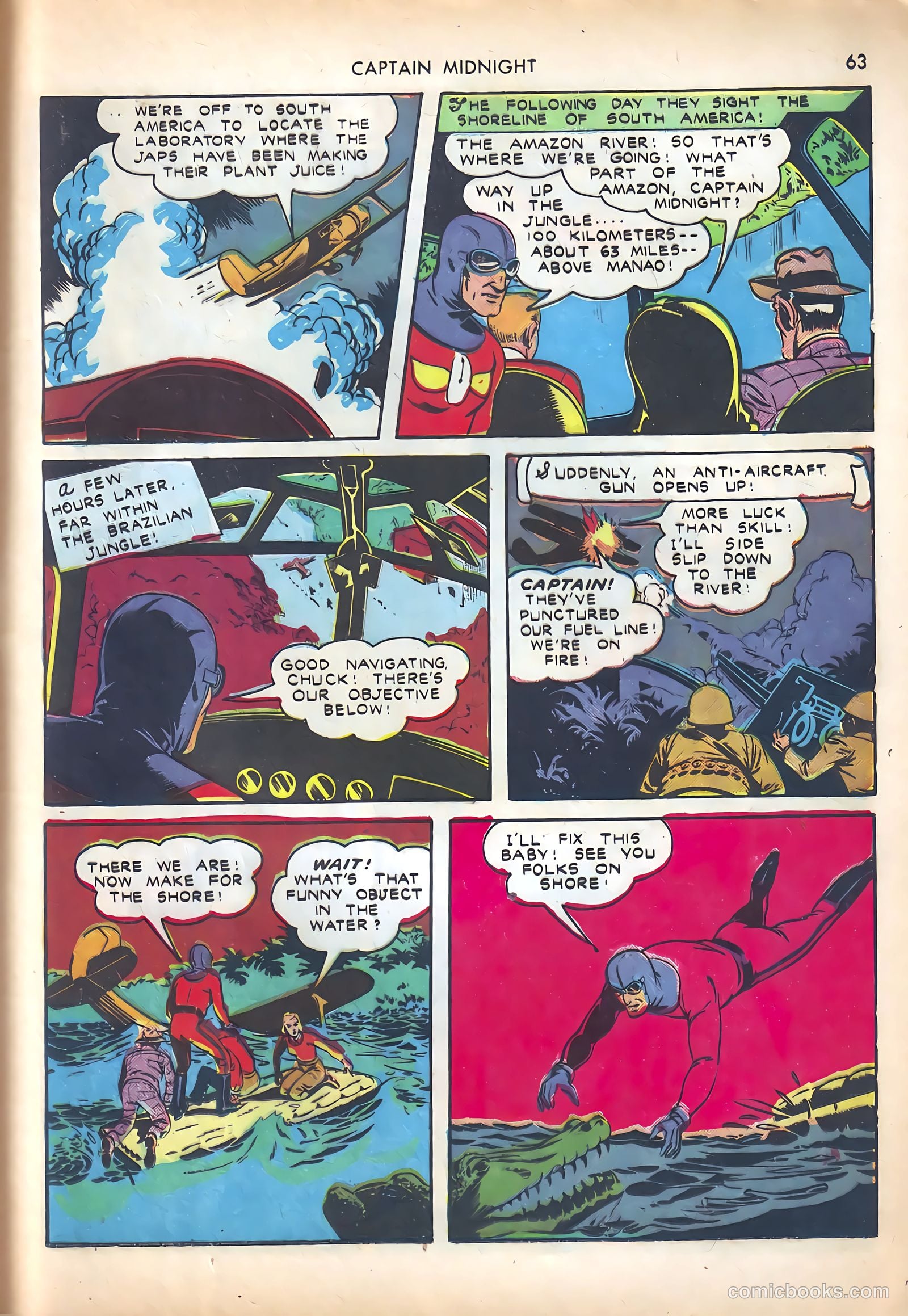 Captain Midnight #10 (1943) — page 63 of 68