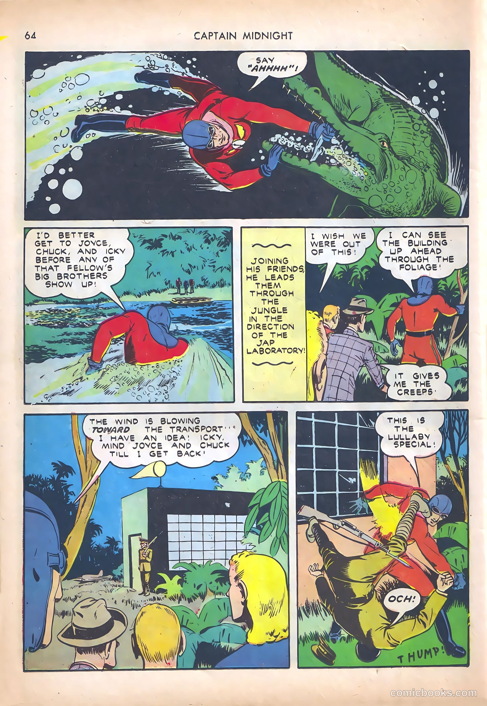 Captain Midnight #10 (1943) — page 64 of 68