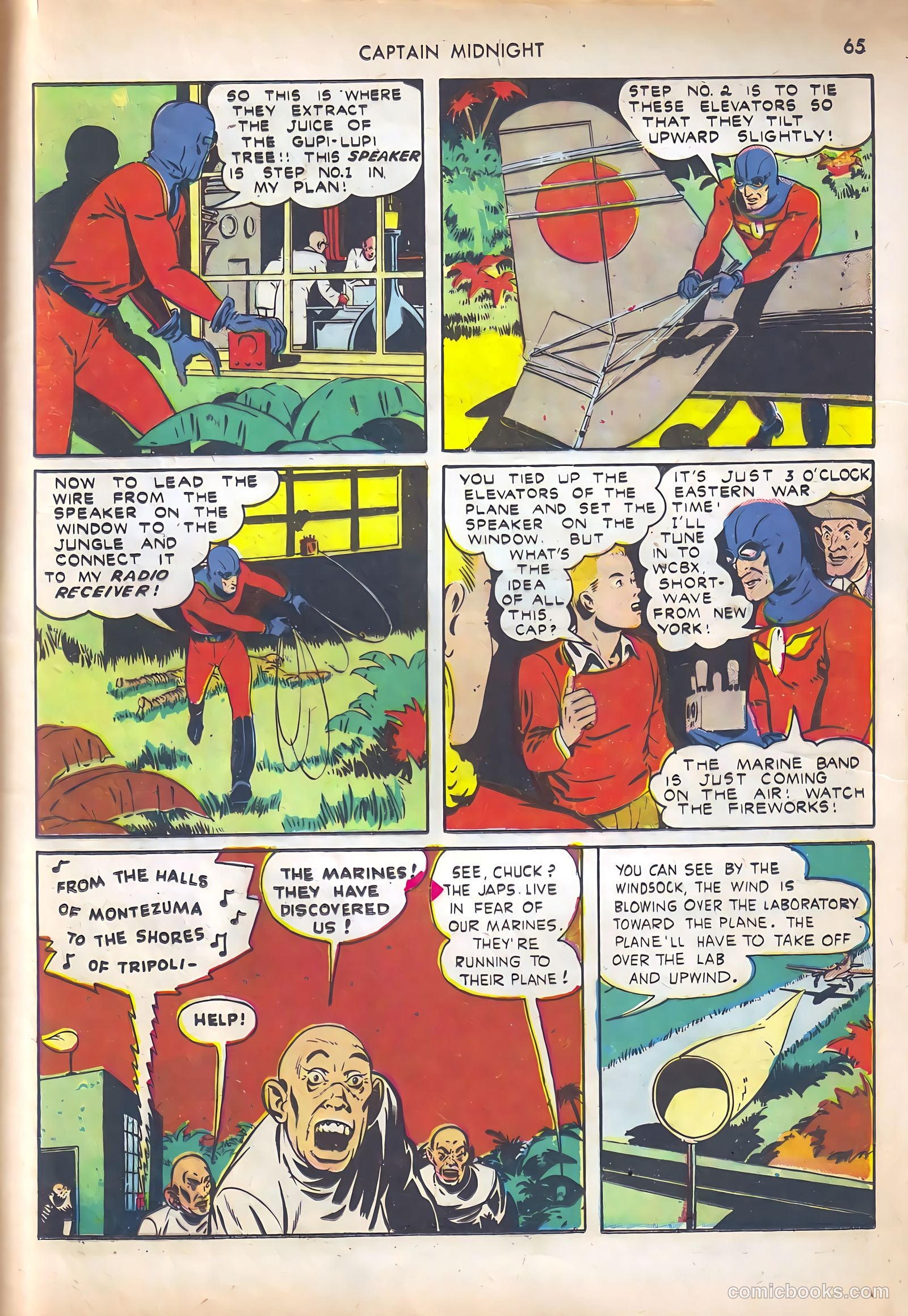 Captain Midnight #10 (1943) — page 65 of 68
