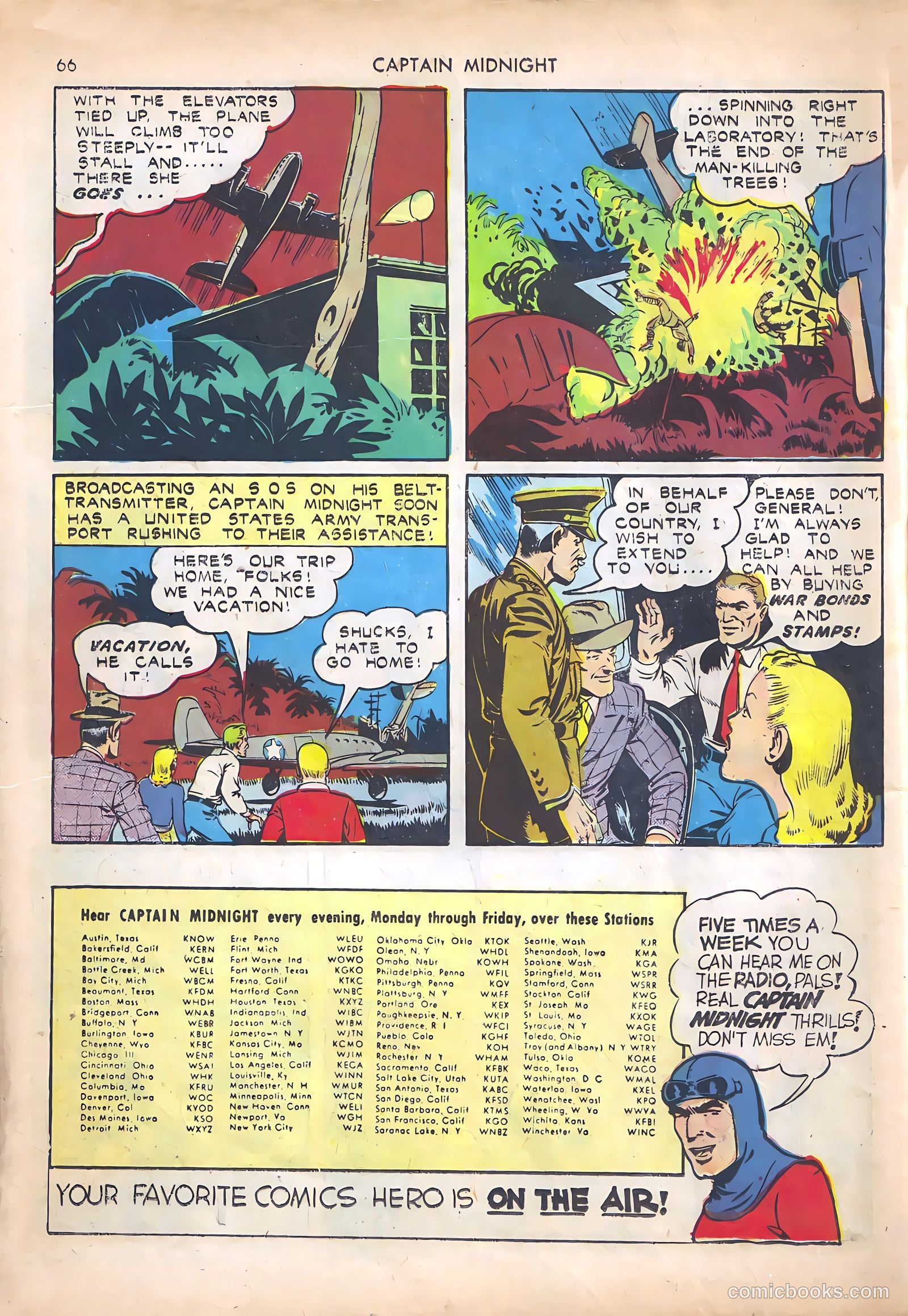 Captain Midnight #10 (1943) — page 66 of 68