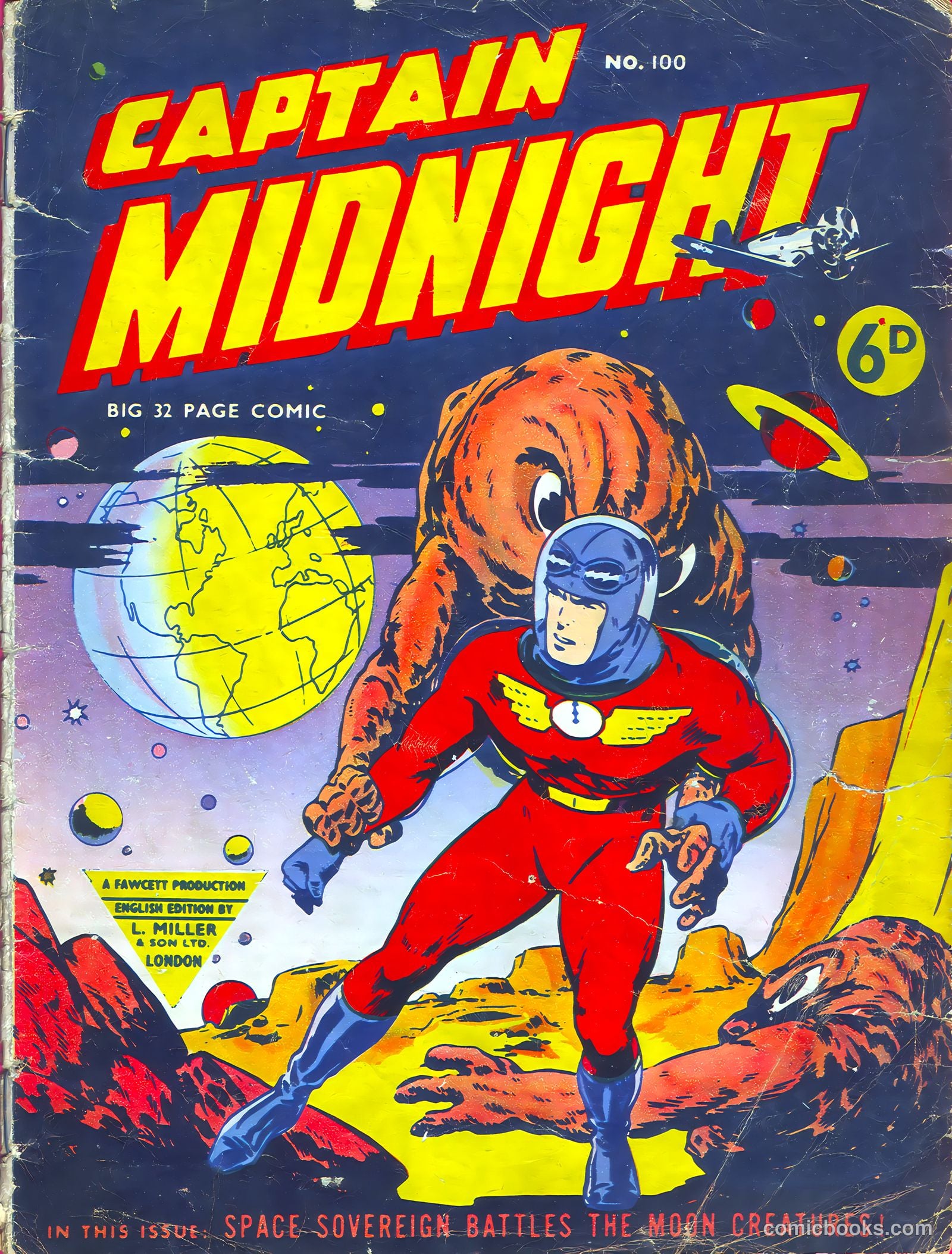 Captain Midnight #100