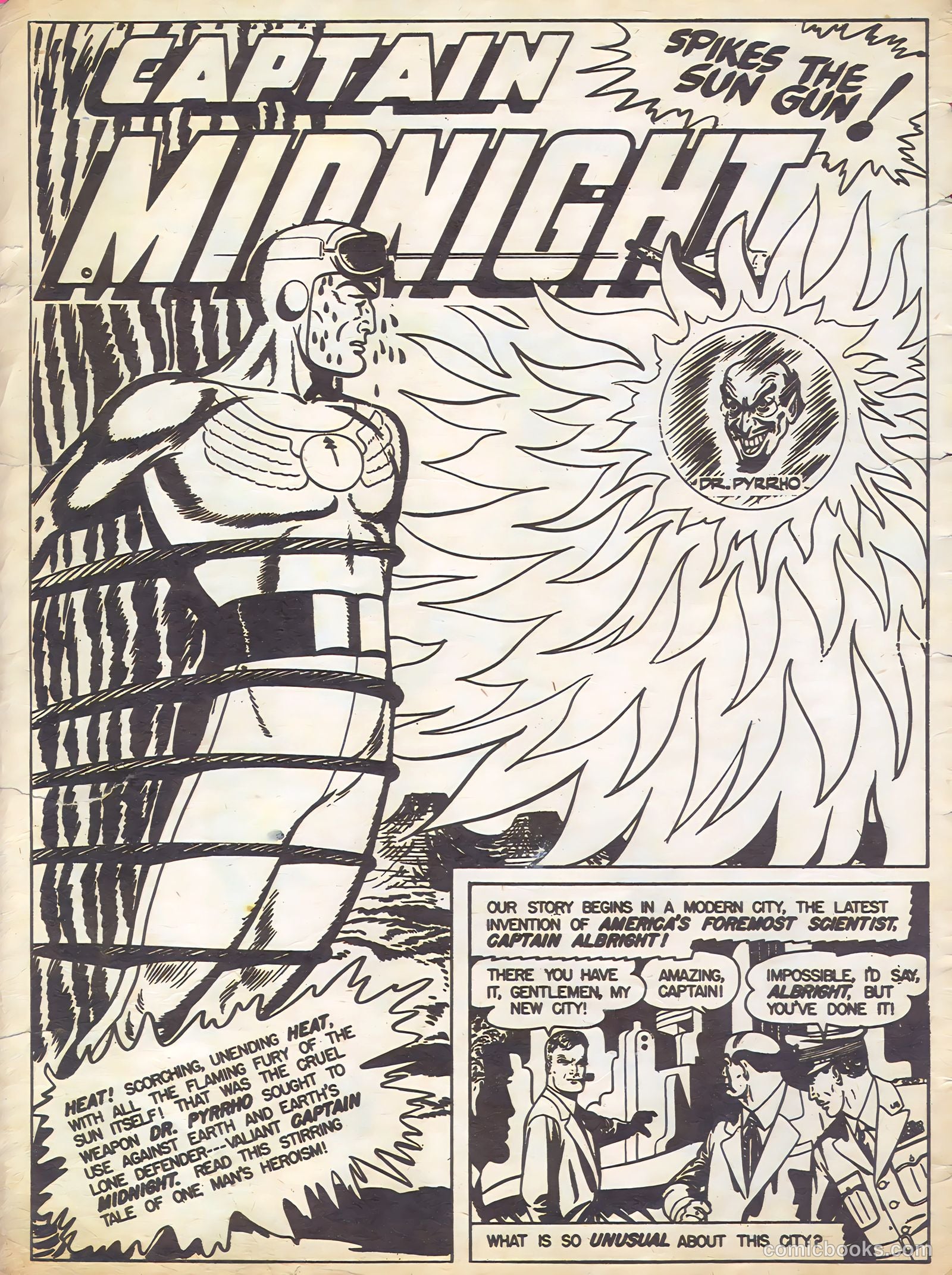 Captain Midnight #100 (1950) — page 2 of 32