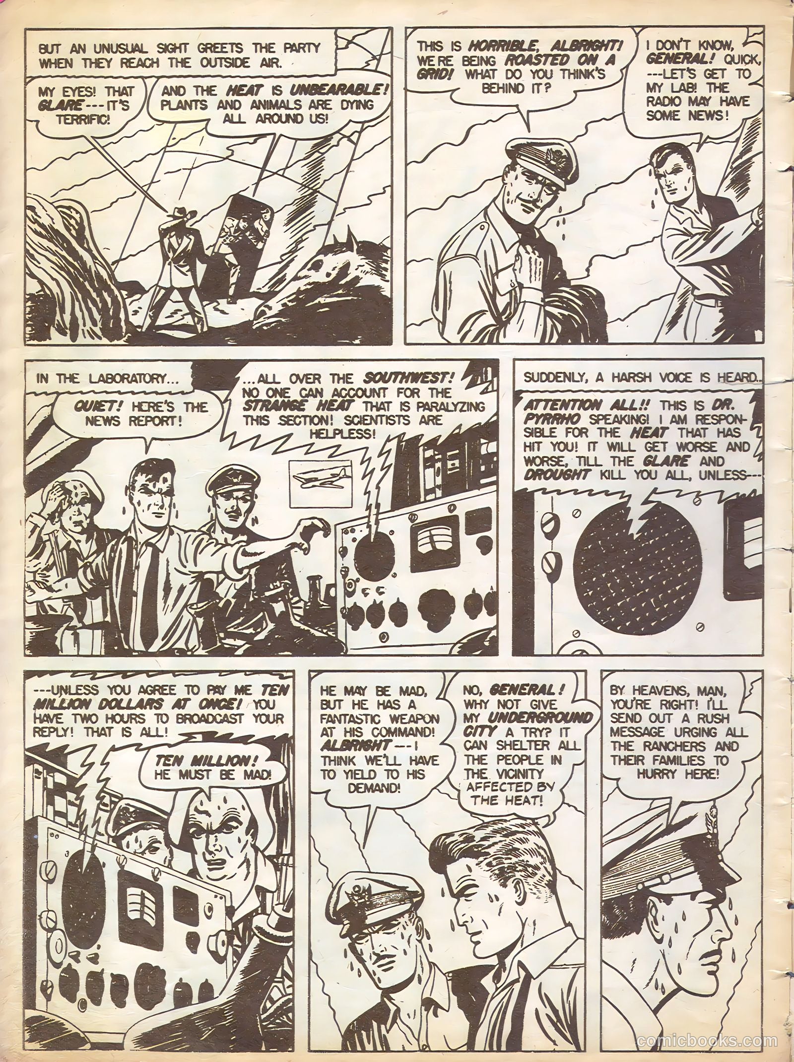 Captain Midnight #100 (1950) — page 4 of 32