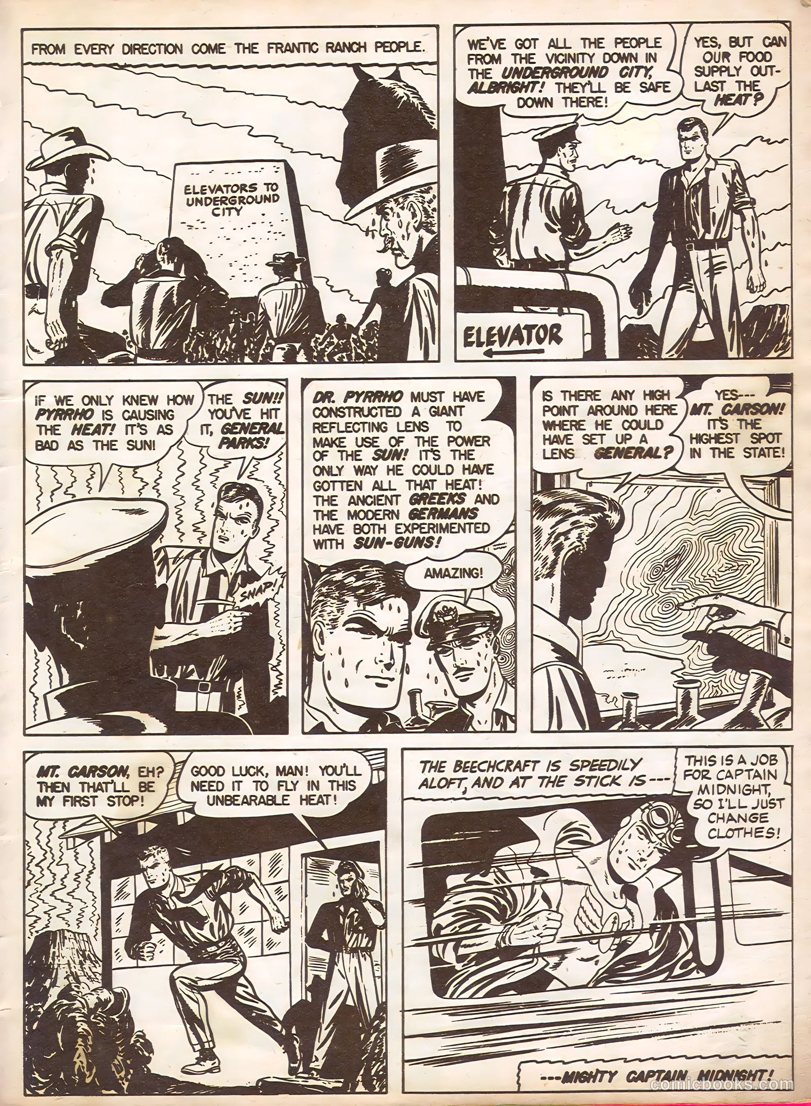 Captain Midnight #100 (1950) — page 5 of 32