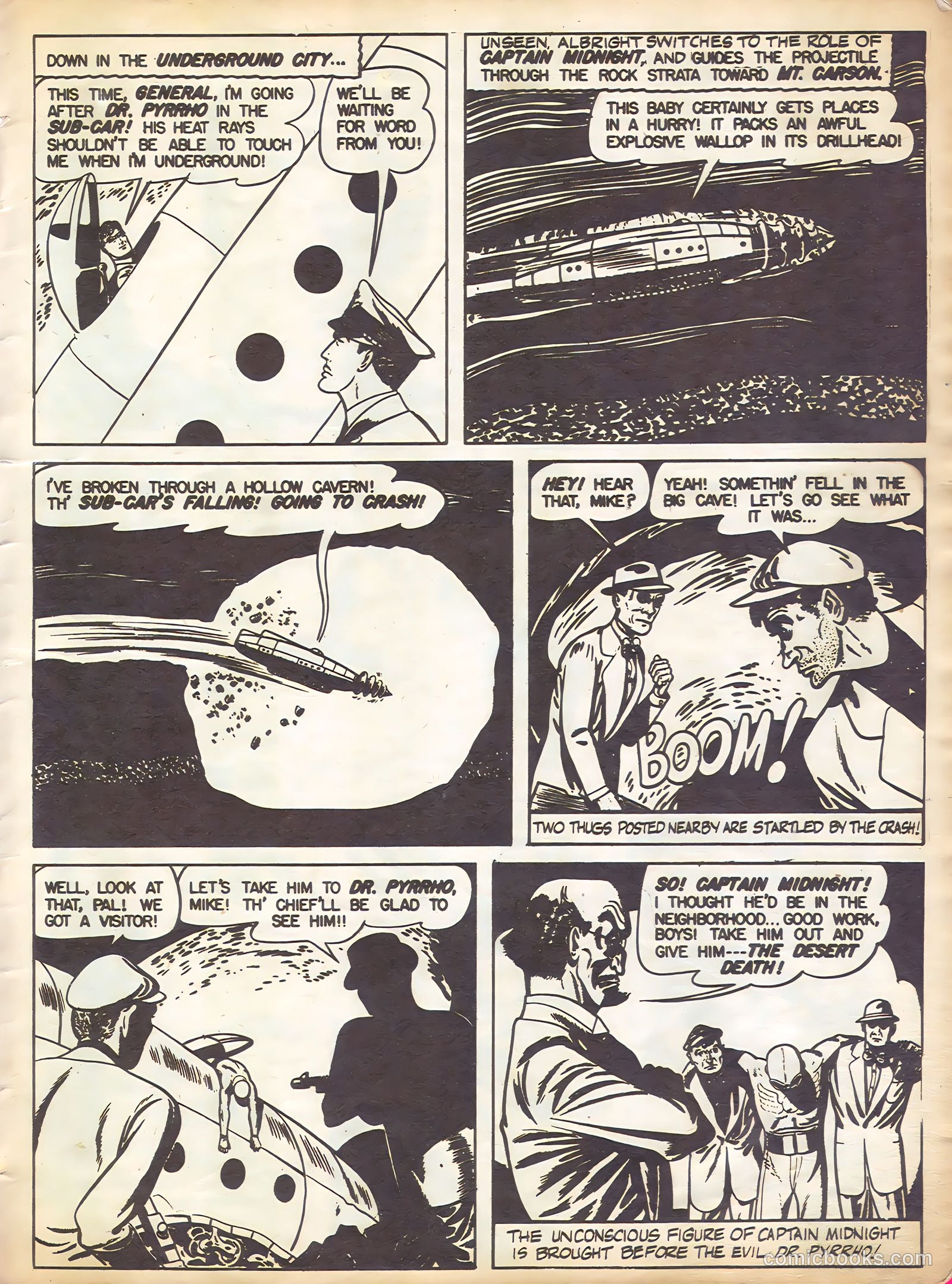 Captain Midnight #100 (1950) — page 7 of 32