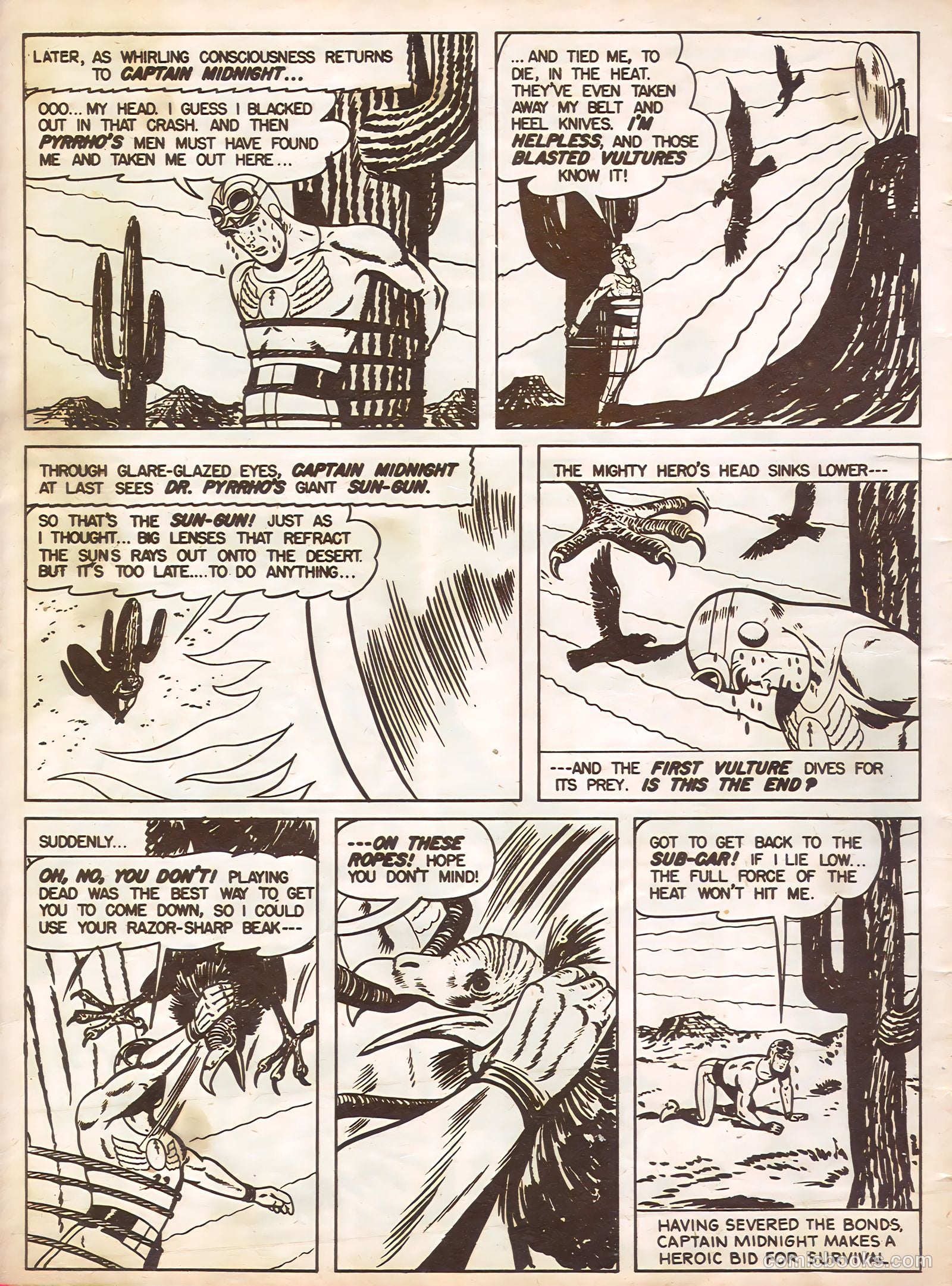 Captain Midnight #100 (1950) — page 8 of 32