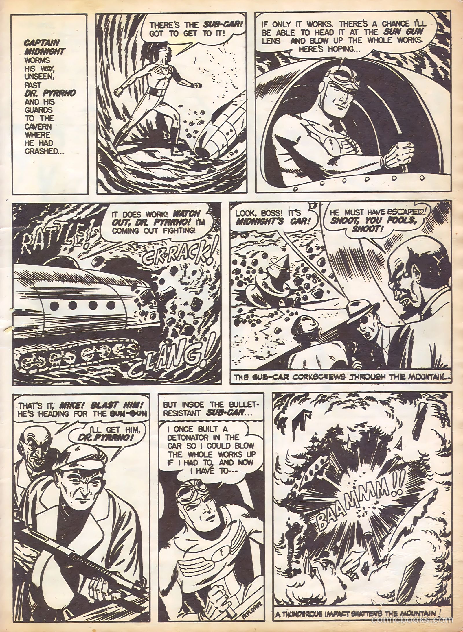 Captain Midnight #100 (1950) — page 9 of 32