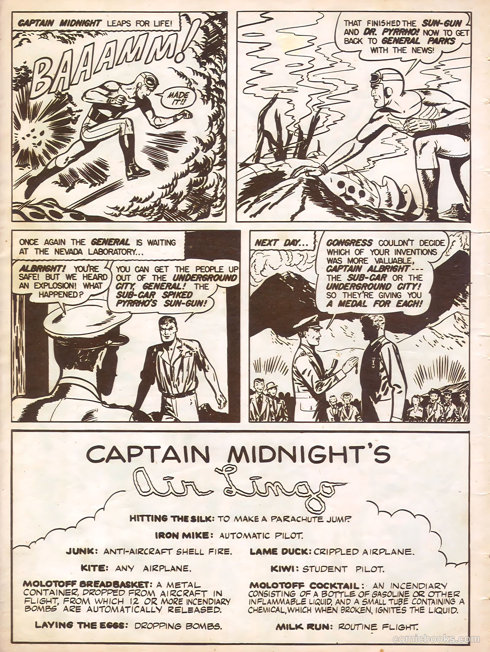 Captain Midnight #100 (1950) — page 10 of 32