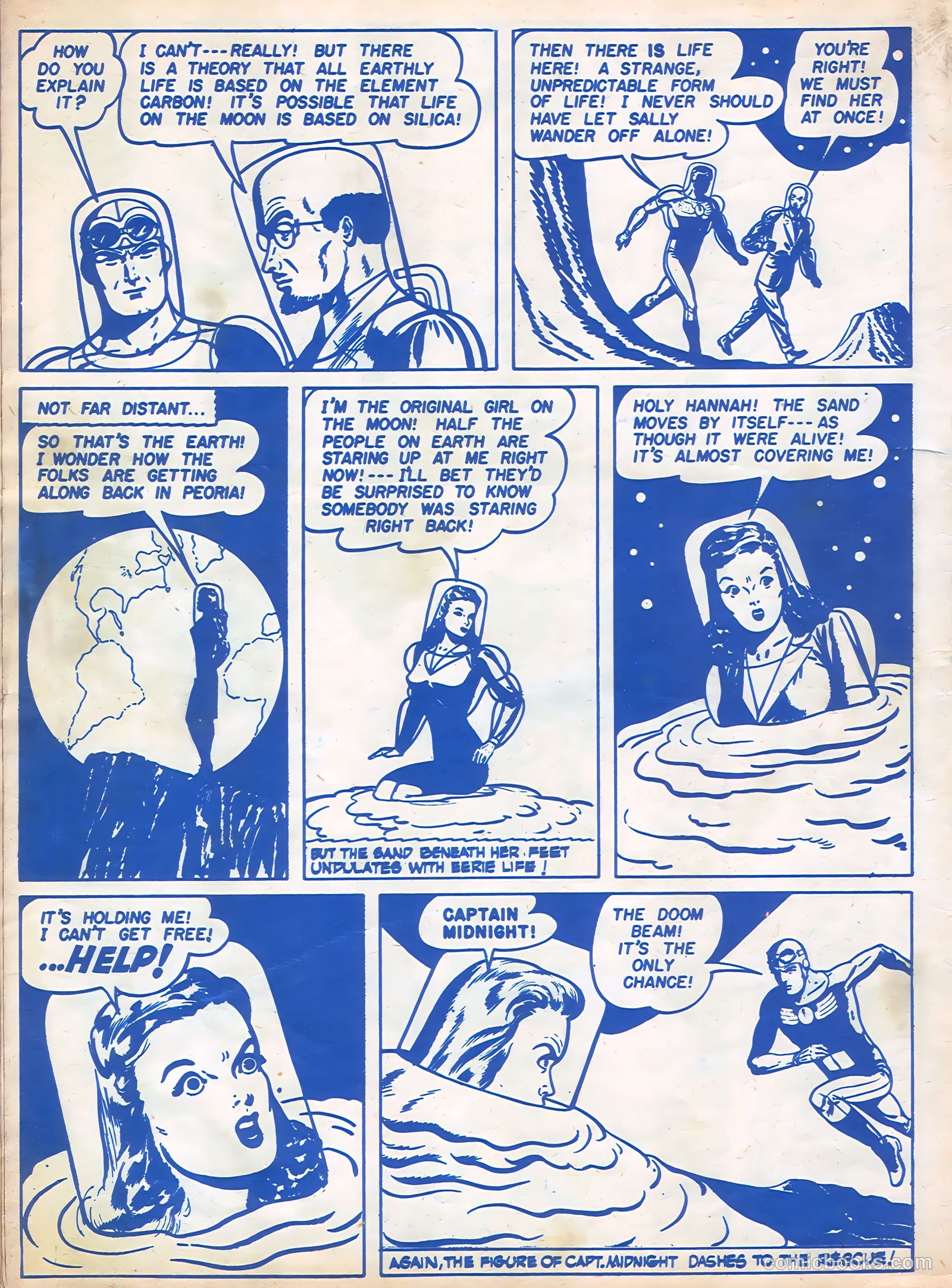 Captain Midnight #100 (1950) — page 16 of 32