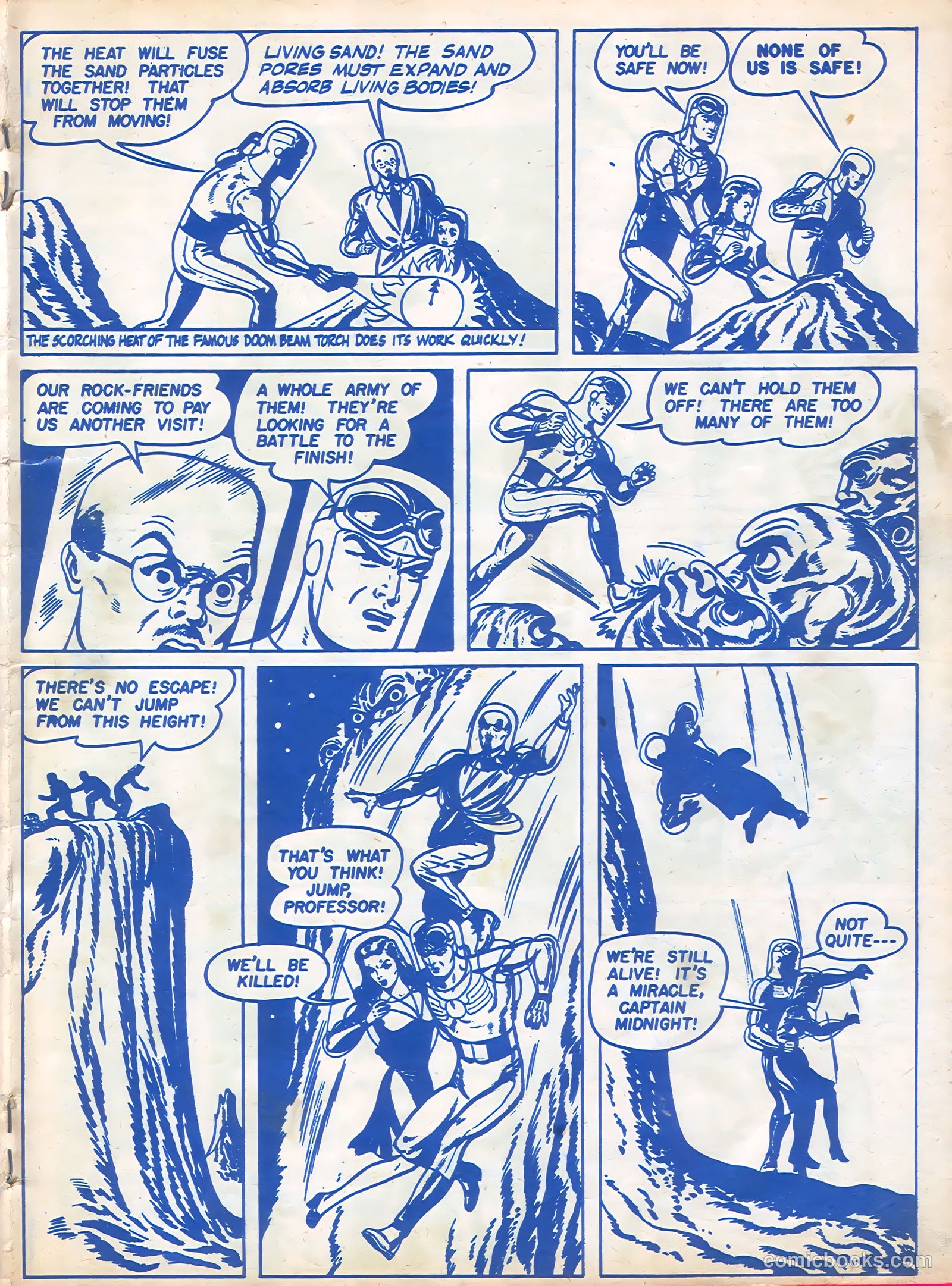Captain Midnight #100 (1950) — page 17 of 32