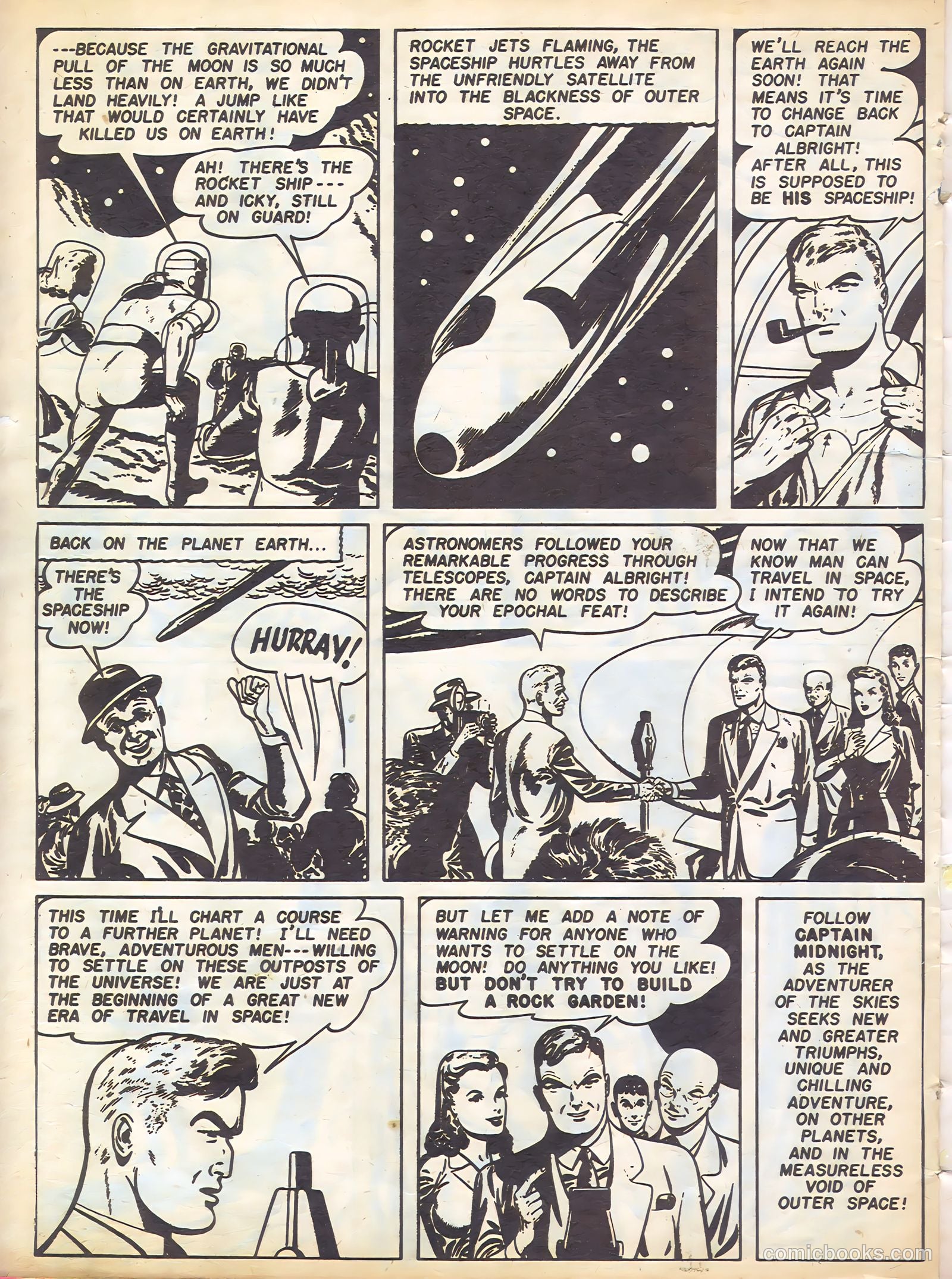 Captain Midnight #100 (1950) — page 18 of 32