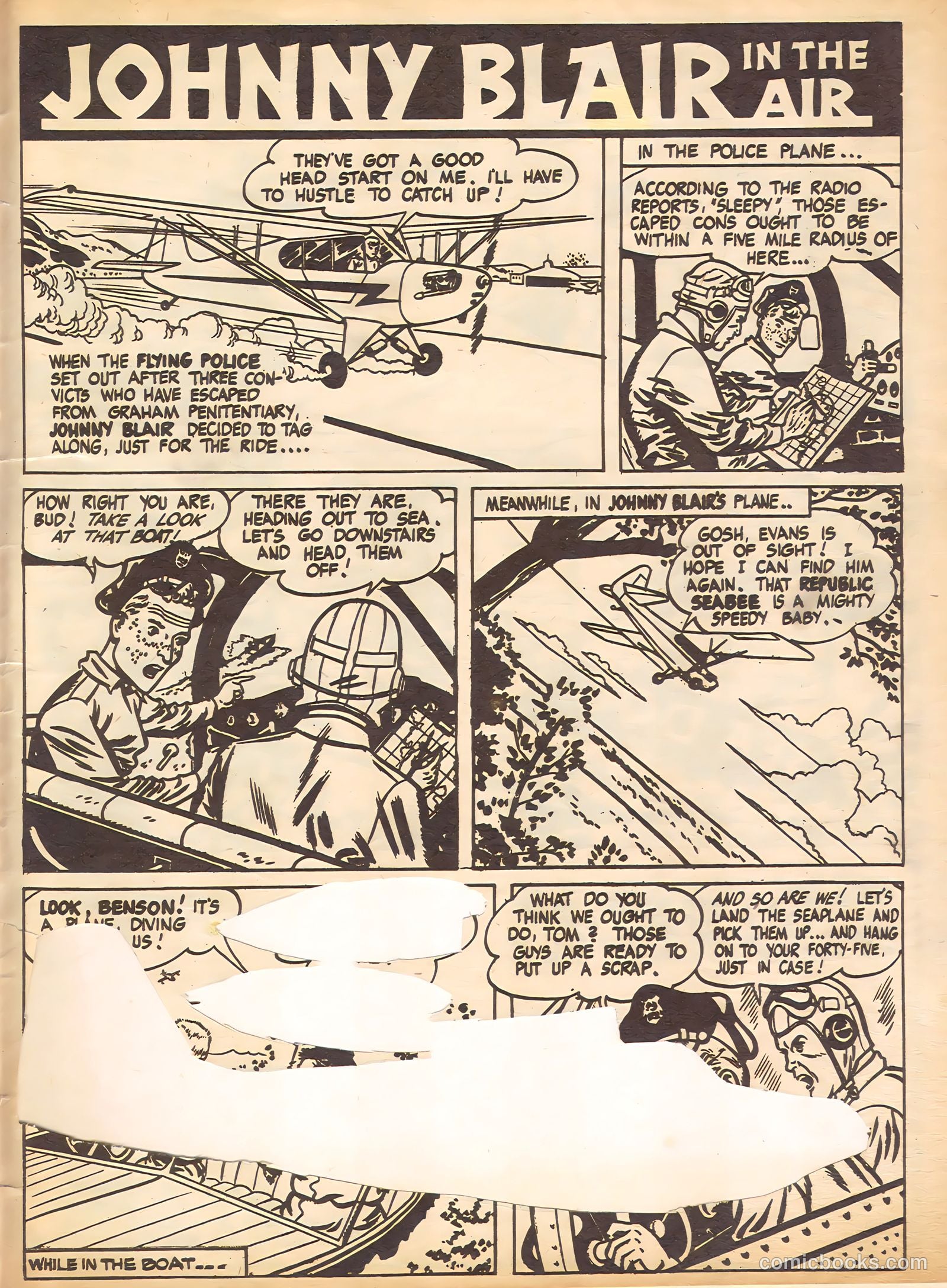 Captain Midnight #100 (1950) — page 21 of 32