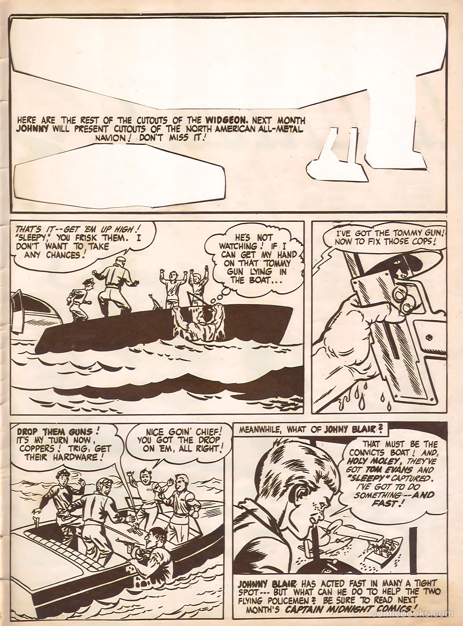 Captain Midnight #100 (1950) — page 23 of 32